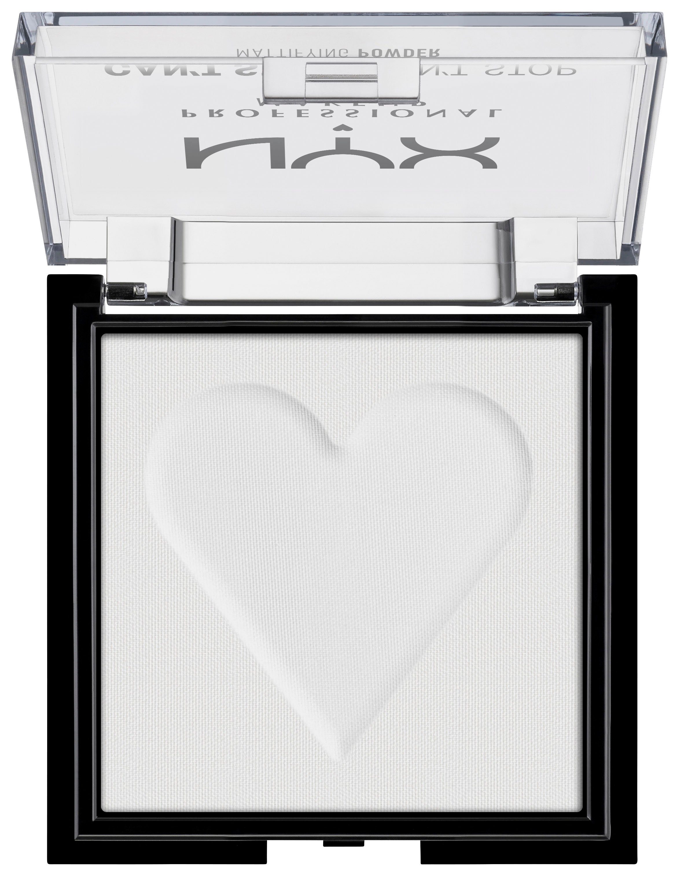 NYX PROFESSIONAL MAKEUP Puder CAN'T STOP WON'T STOP MATTIFYING POWDER, deckt zuverlässig, setzt sich nicht ab, mattierend