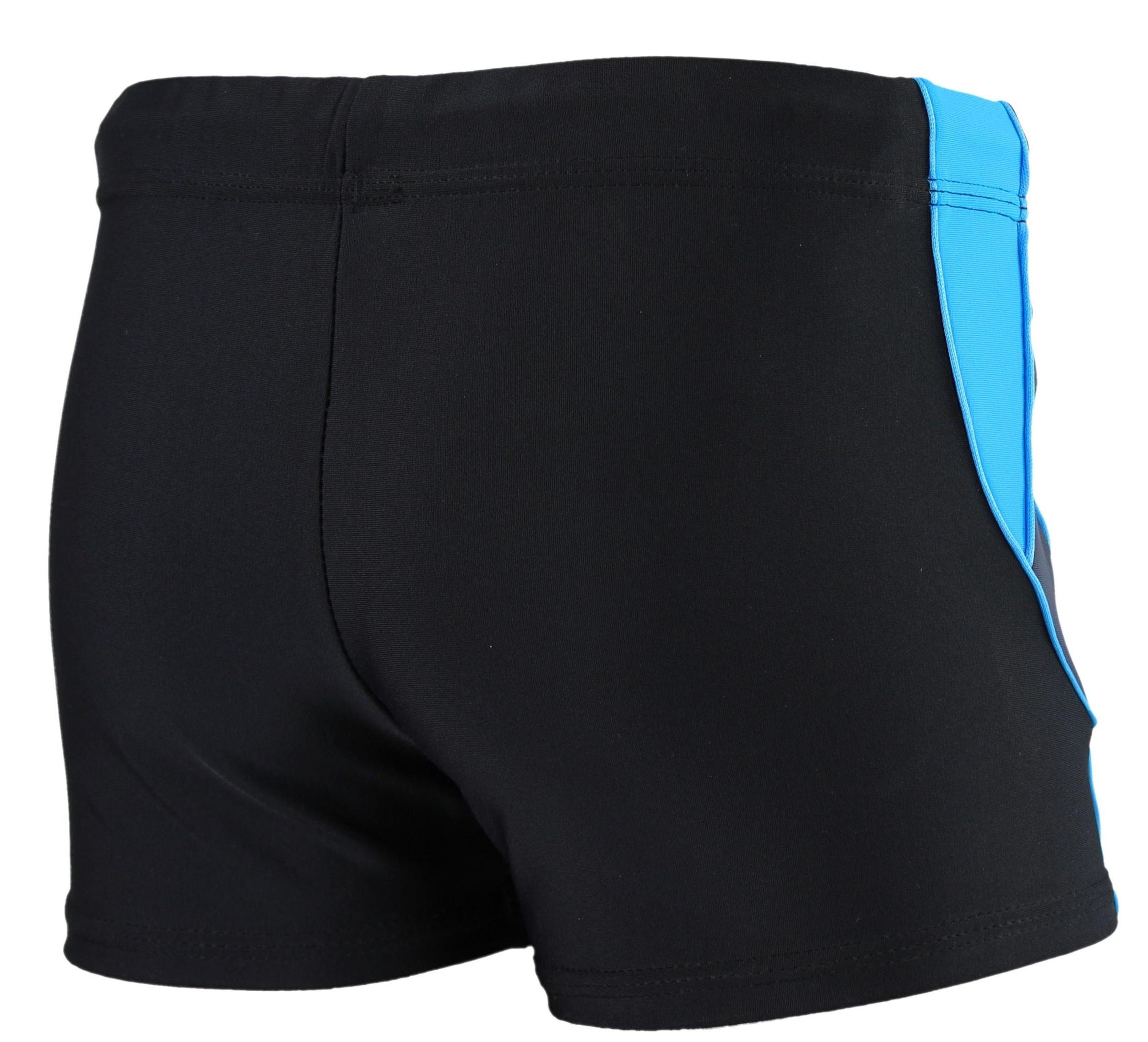Aquarti Badehose Aquarti Herren Badehose Kurz mit Kontrastpaspel