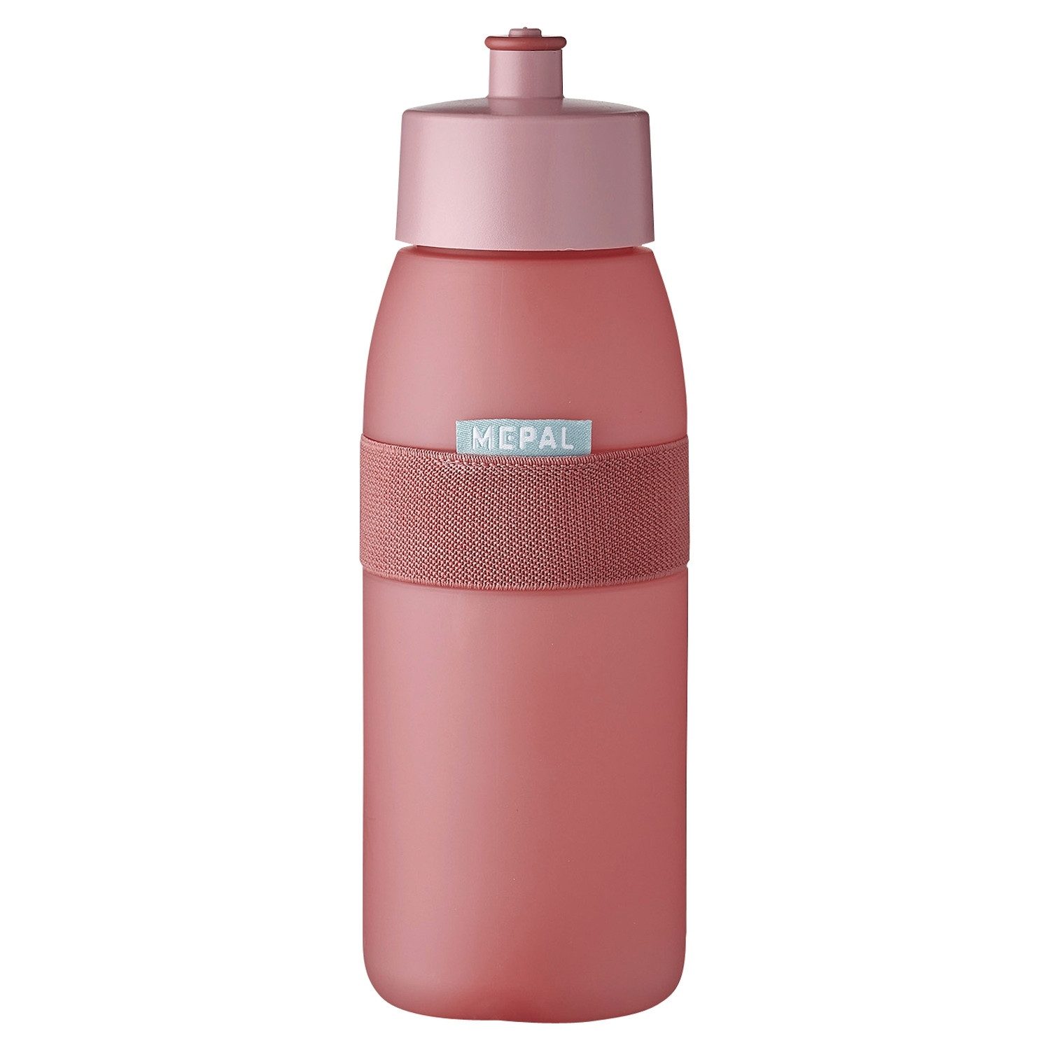 Trinkflasche ELLIPSE, 500 ml, Pink, Kunststoff, mit Elastikband