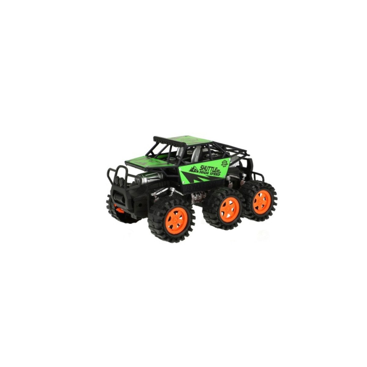 Toi-Toys Spielzeug-Auto Toi-Toys VEHICOOL Monster Truck mit 6 Rädern – Friktionsantrieb