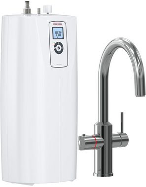 STIEBEL ELTRON Kochendwassergerät HOT 2.6 N Premium + 3in1 chrom, max. 95 °C, Schneller Kochen: Heißes Wasser in 1 Sekunde, sehr kompakte Bauweise