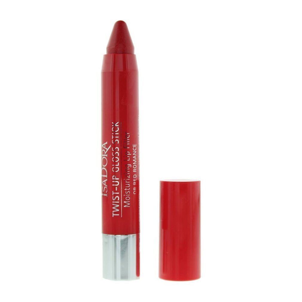 IsaDora Lipgloss Twist-up Gloss Stick Moisturizing Lip Filler 2.7g - 08 Red Romance