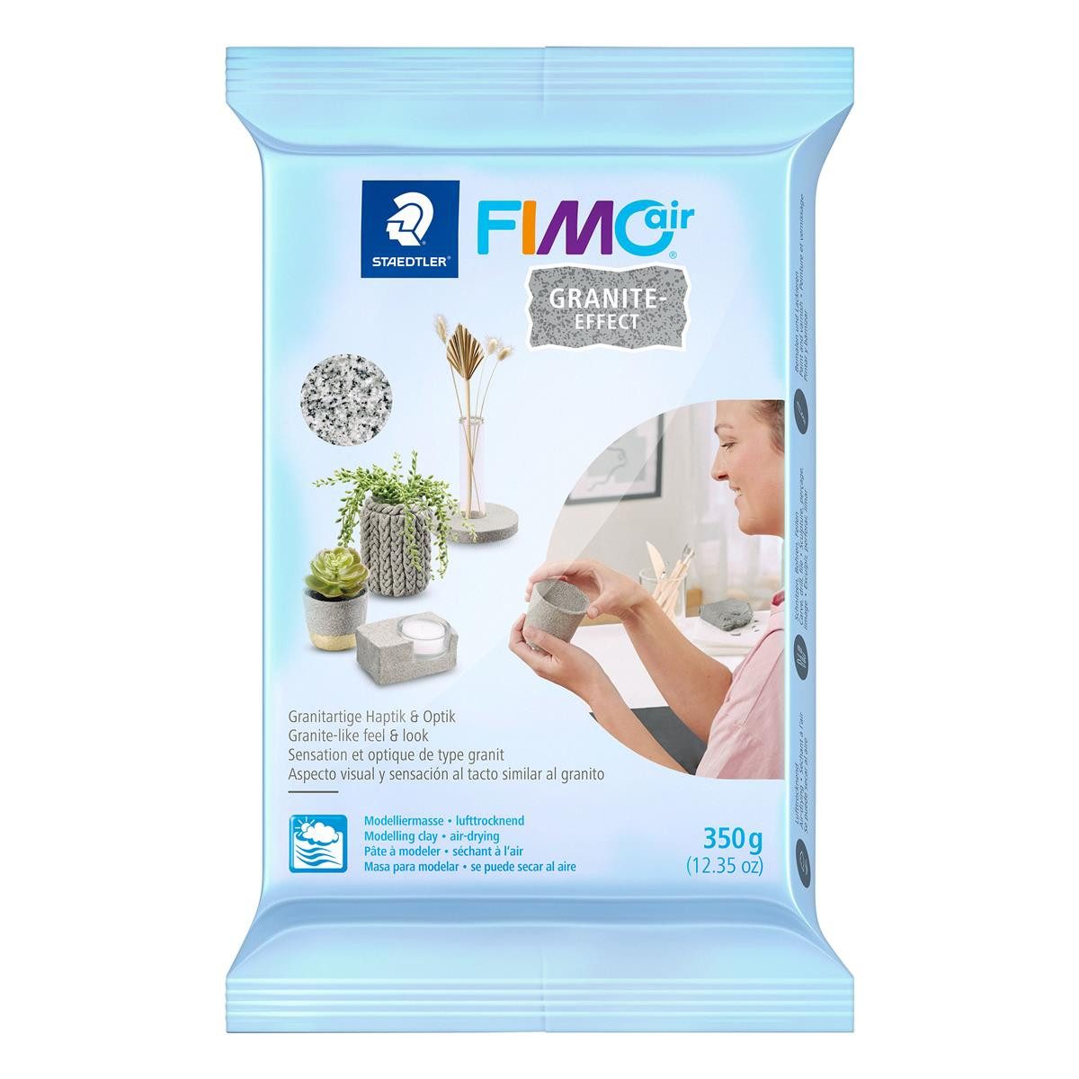 STAEDTLER Modelliermasse STAEDTLER FIMO air light 8150 Modelliermasse - granite-effect - 350 g