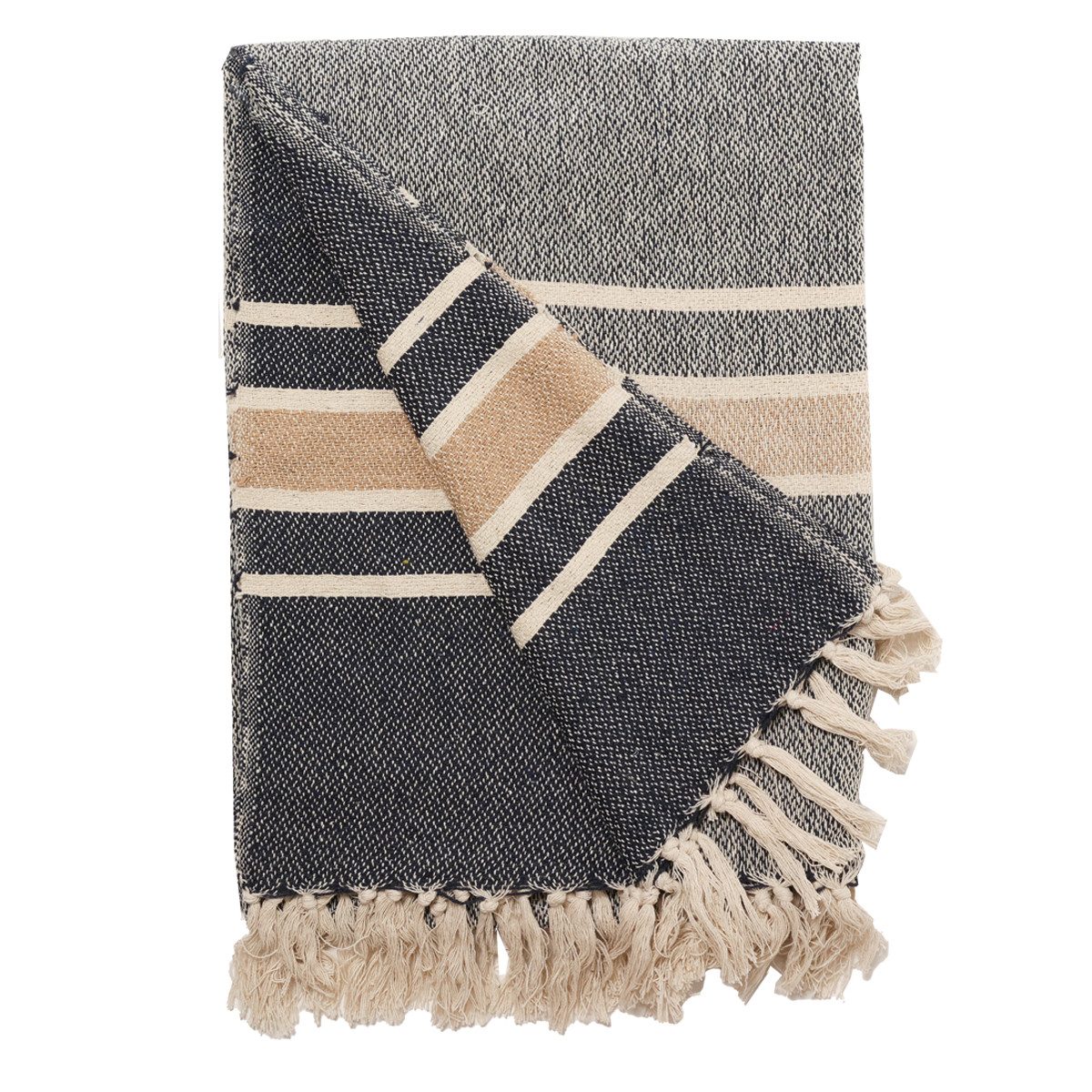Wohndecke Decke Überwurf Mila 100% Baumwolle günstig online kaufen
