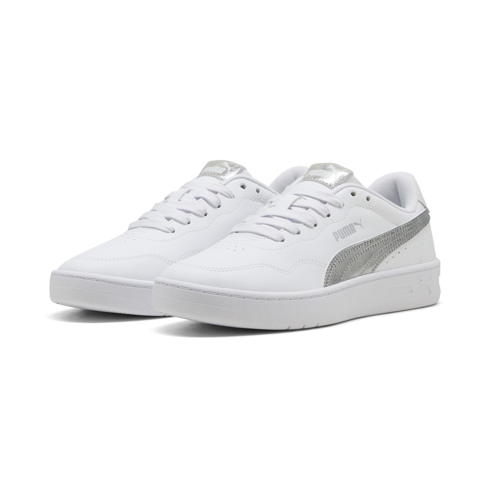 PUMA Court Lally Metallic Whisper Sneakers Damen Sneaker günstig online kaufen