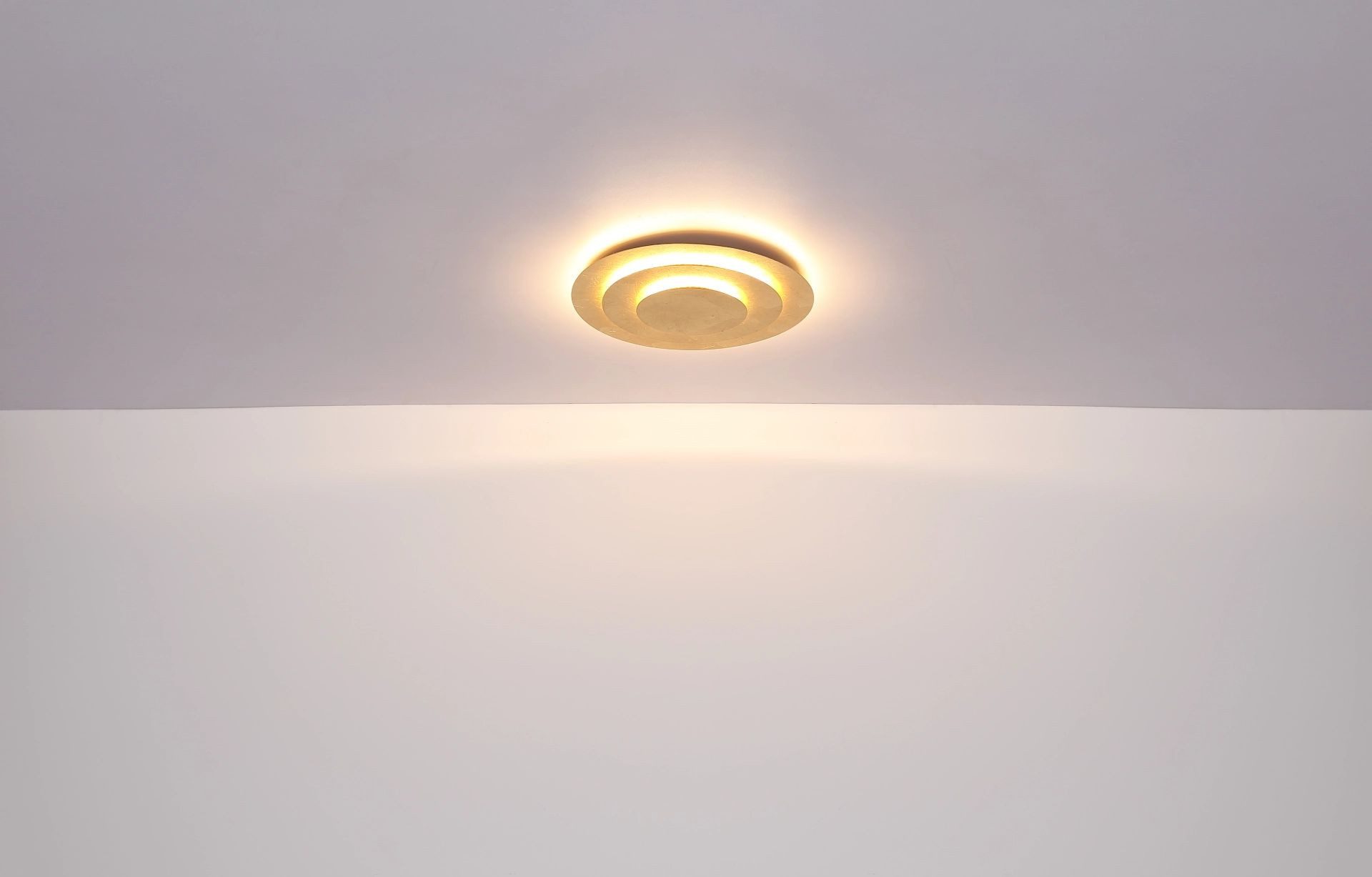 GLOBO LIGHTING LED Deckenleuchte HEDA, LED fest integriert, Warmweiß, Deckenlampe, Wohnbereich, Schlafzimmer