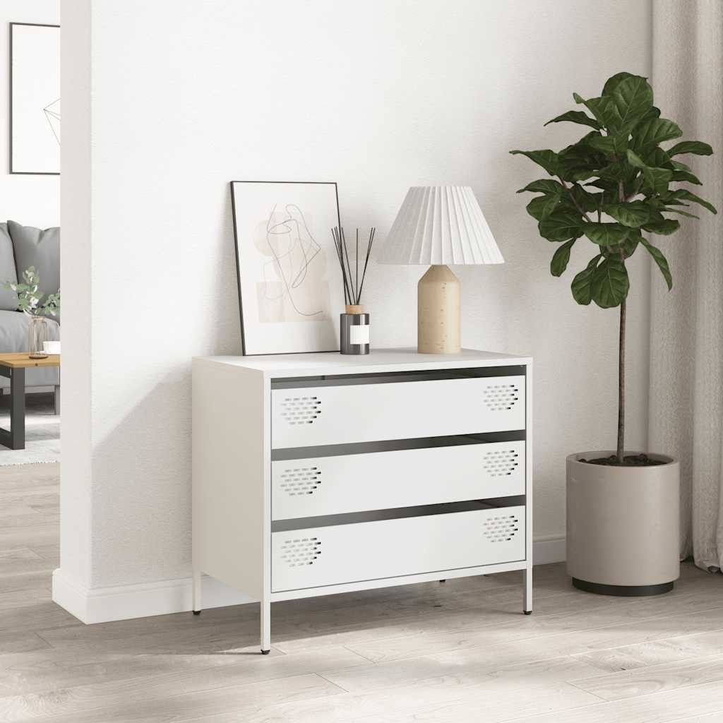 vidaXL Sideboard Sideboard Weiß 68x39x58,5 cm günstig online kaufen