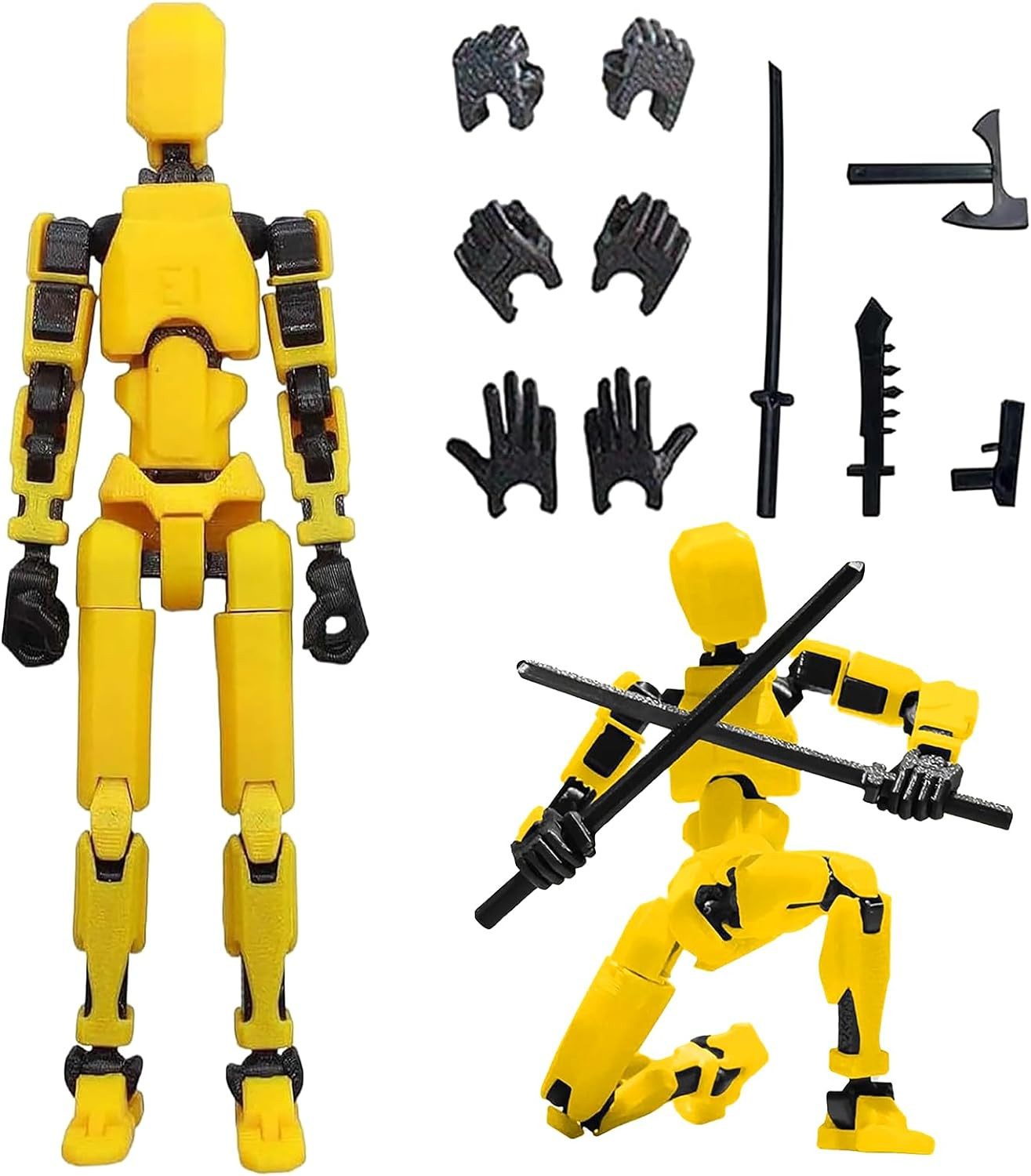 XDeer Actionfigur Titan 13 Action Figur 3D gedruckte Multi-Jointed Movable Robot, Gelenkroboter Dummy Actionfiguren Desktop Dekorationen Geschenk