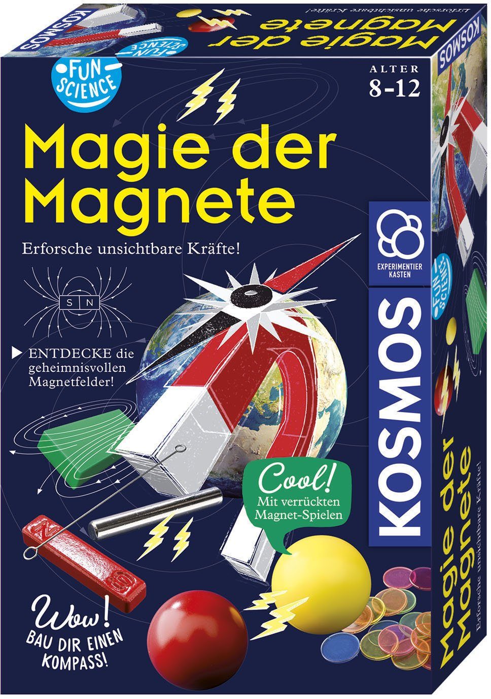 Kosmos Experimentierkasten Fun Science Magie Magnete der
