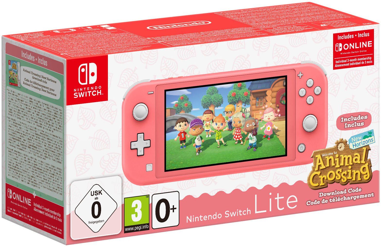 Nintendo Switch Lite, Animal Crossing: New Horizons Edition