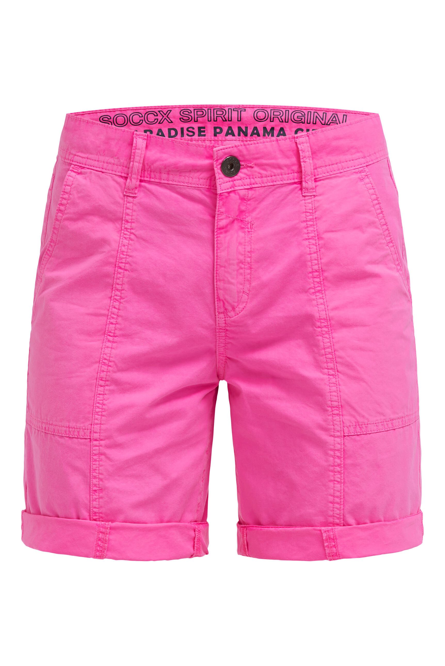 SOCCX Shorts mit Turn-Up-Saum