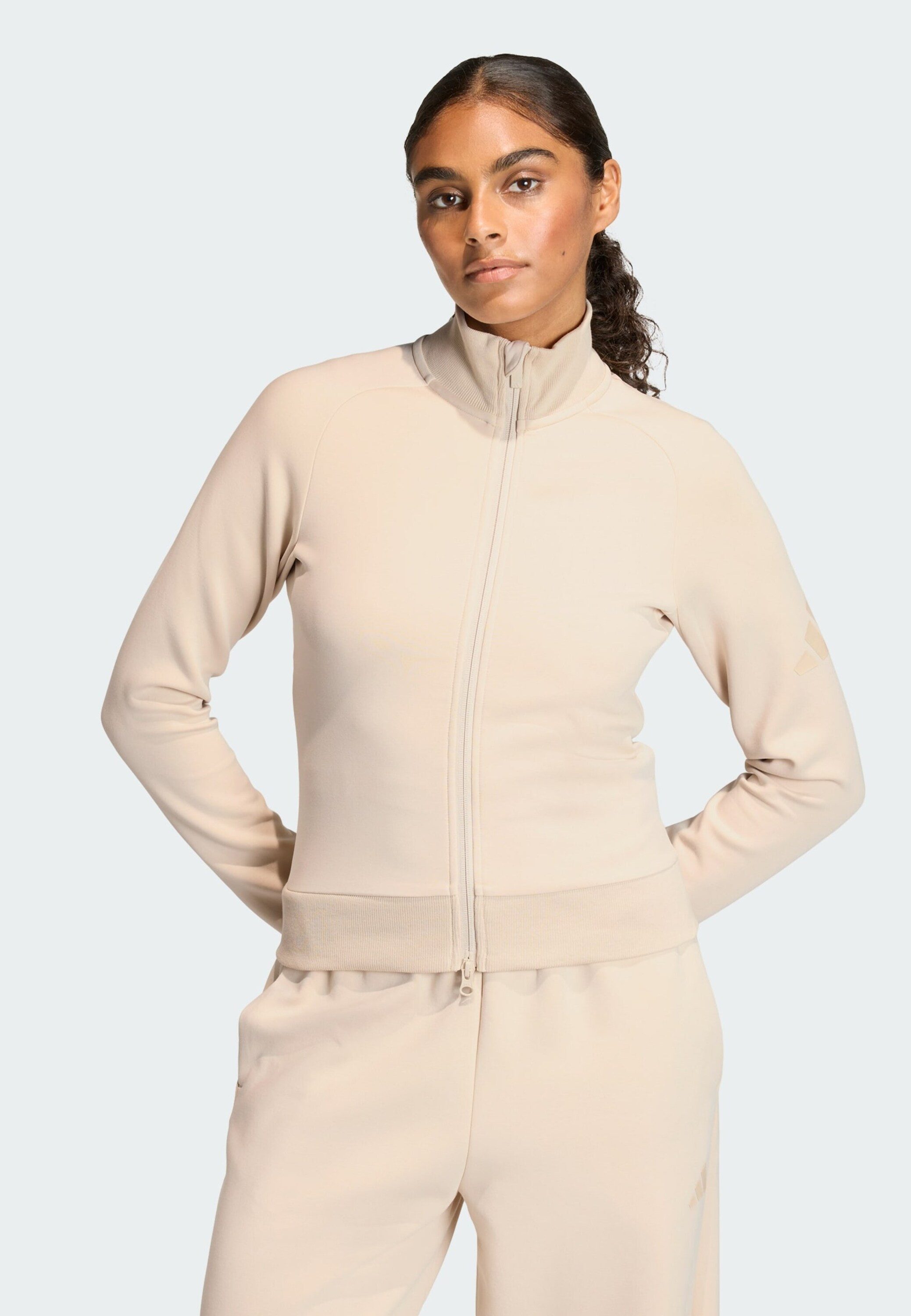 adidas Sportswear Sweatjacke Soft Lux (1-tlg) Plain/ohne Details