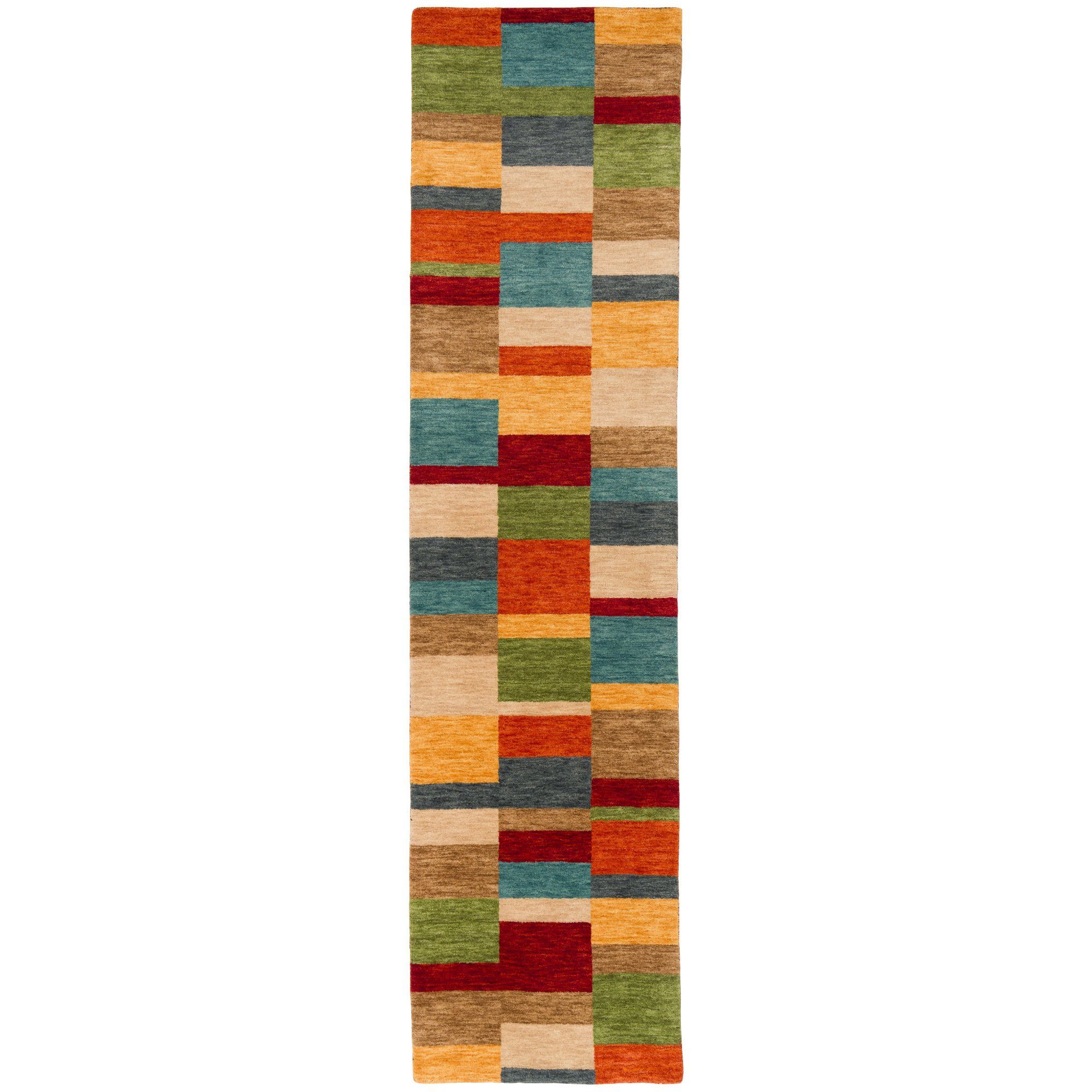 Pergamon Läufer Natur Wolle Teppich Gabbeh günstig online kaufen