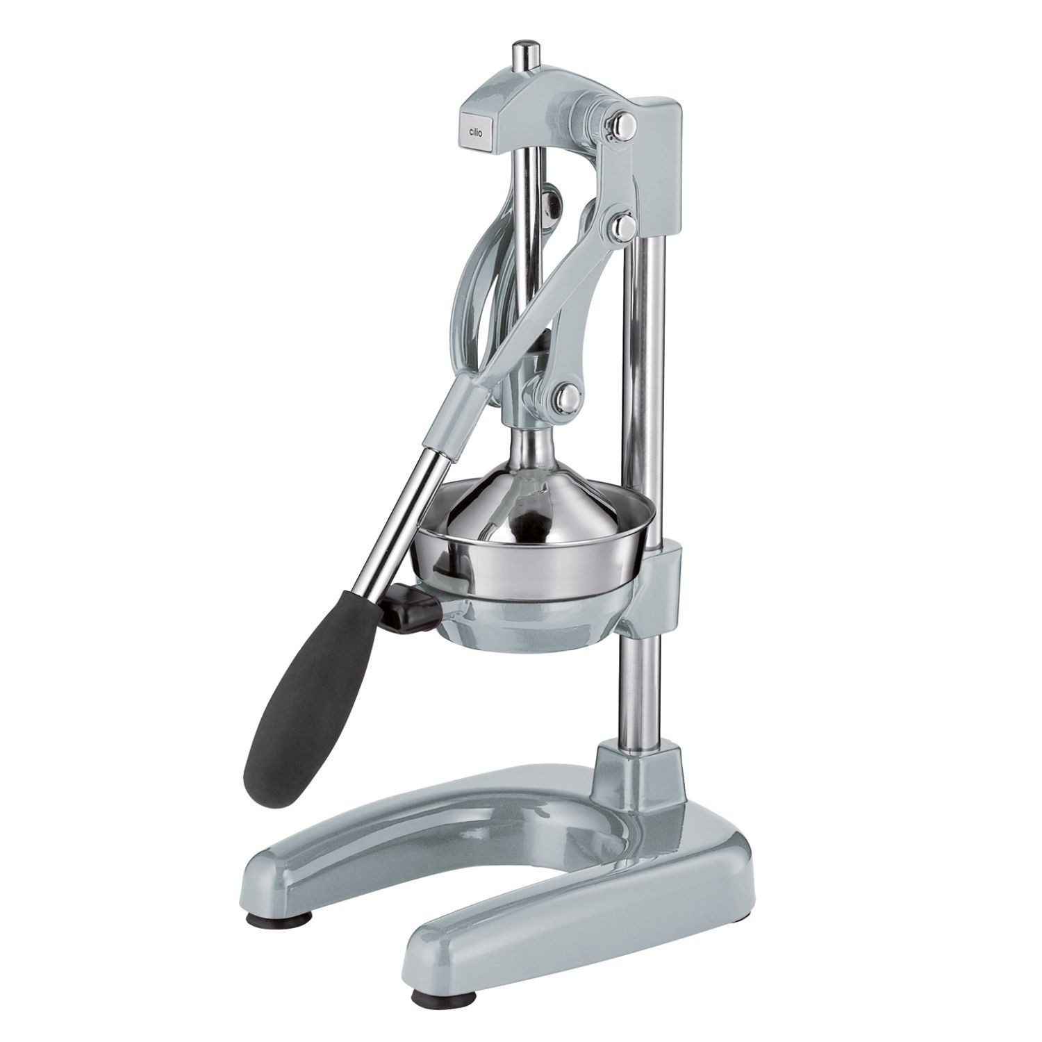 Cilio Zitruspresse Amalfi Silberfarben