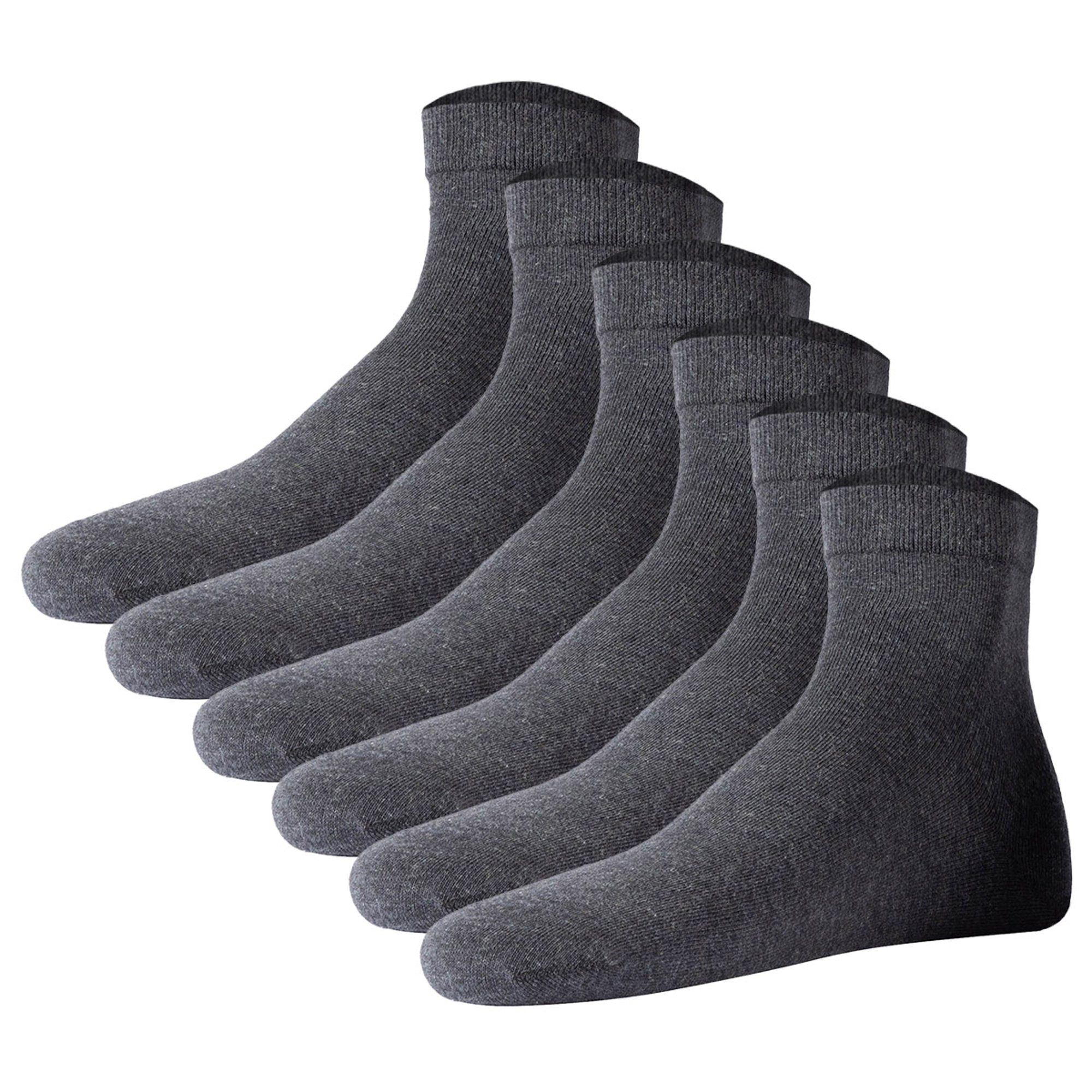 Kurzsocken Unisex Socken 6er Pack Baumwolle