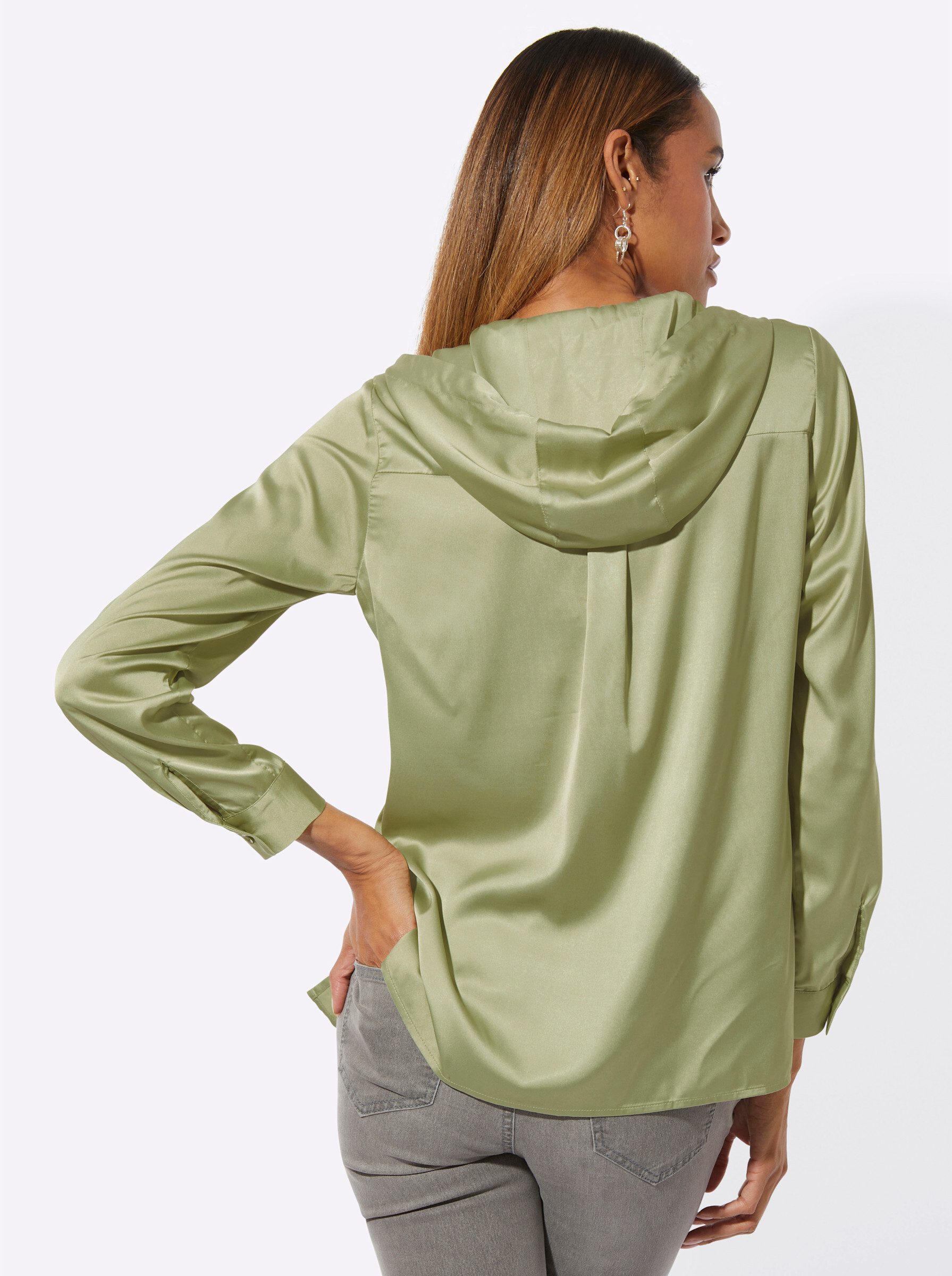 creation L Klassische Bluse Bluse Langarm