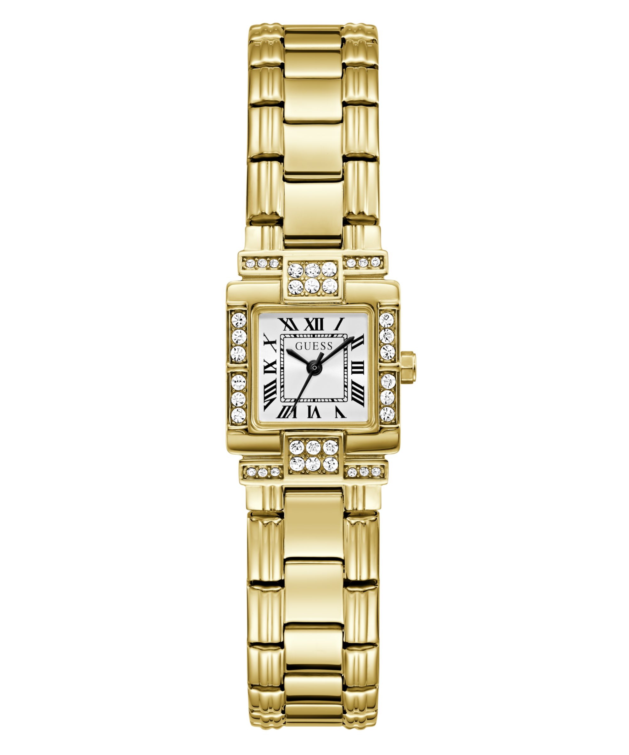 Guess Quarzuhr TAYLOR GW1157L2, Armbanduhr, Damenuhr, Edelstahlarmband, analog
