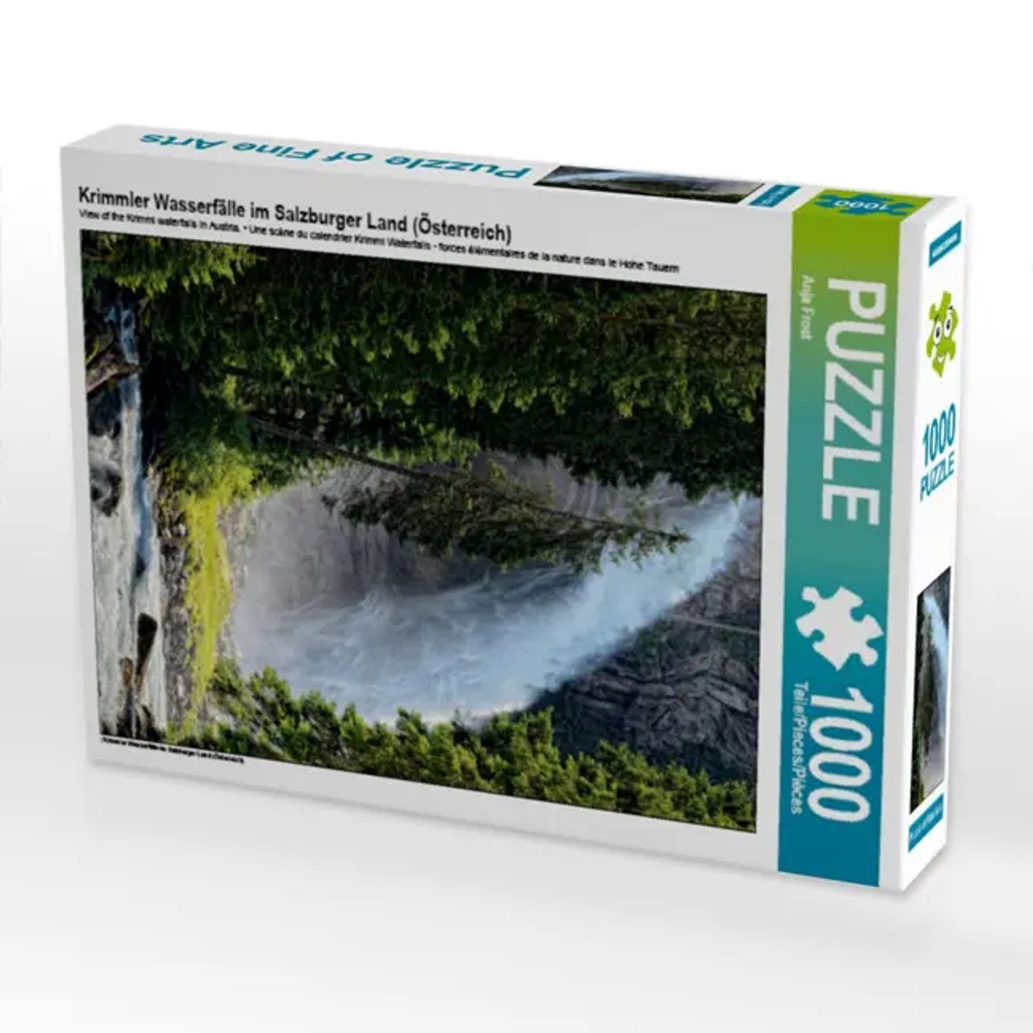 CALVENDO Puzzle CALVENDO Puzzle Krimmler Wasserfälle im Salzburger Land..., 1000 Puzzleteile