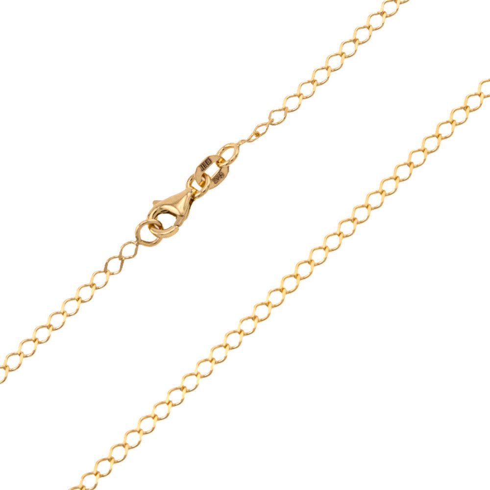 Cavill Goldkette Cavill elegante 375er Gelbgoldkette, 45 cm, feine runde Glieder (1-tlg)