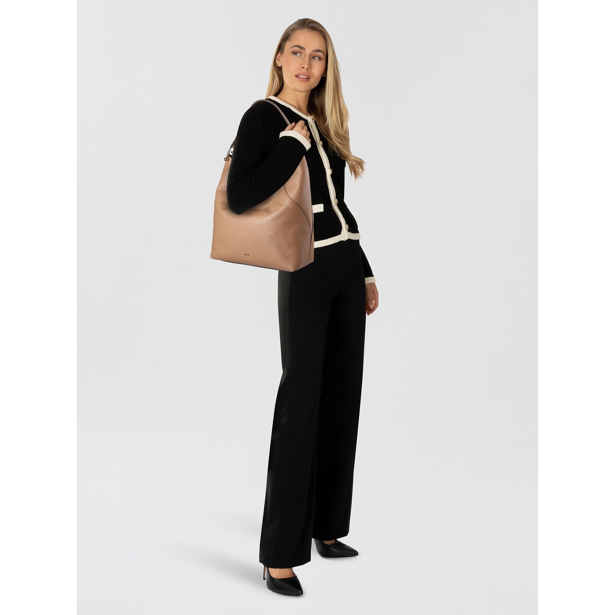 Furla Schultertasche Lara, Leder günstig online kaufen