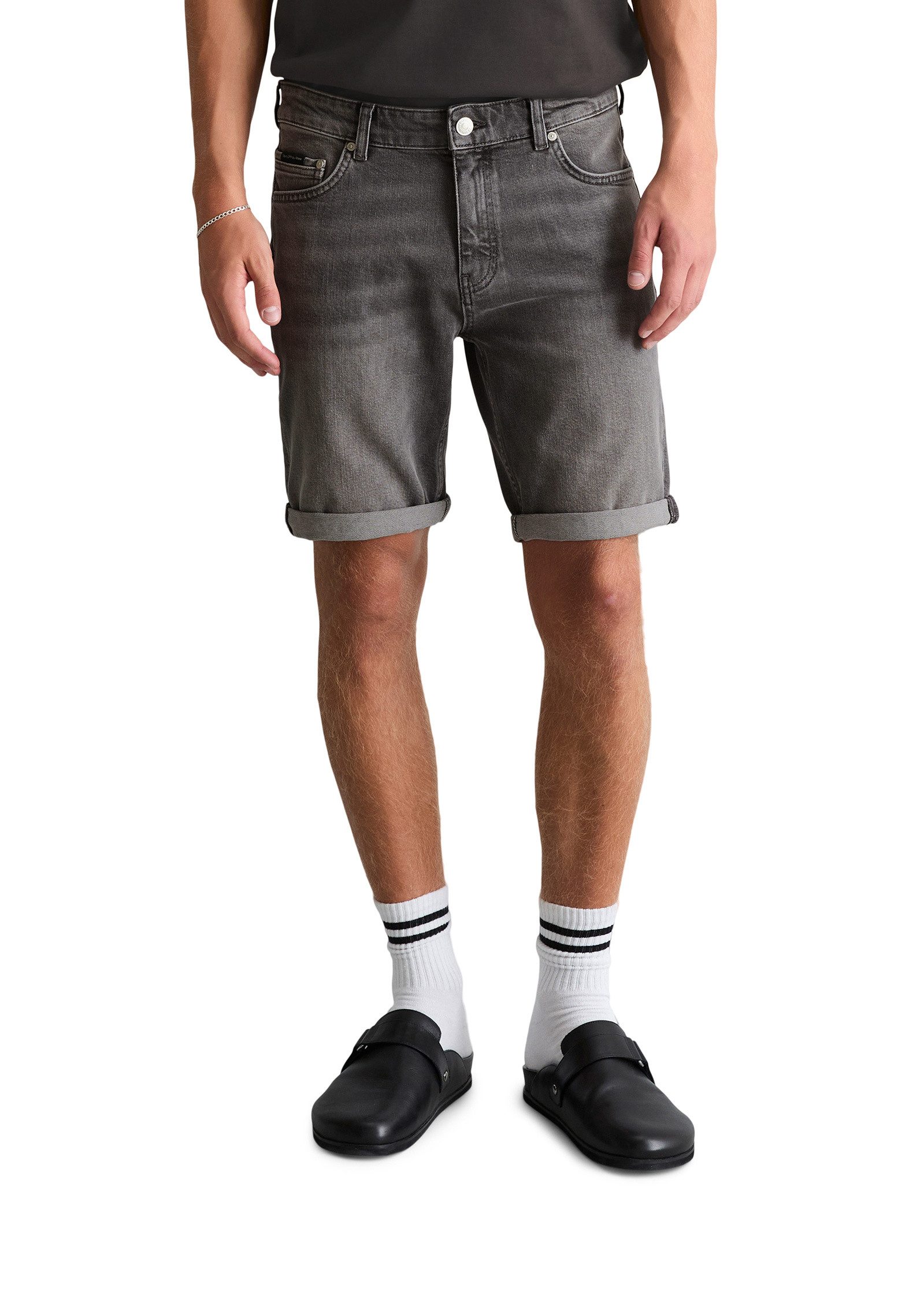Marc O'Polo DENIM Shorts aus Bio-Baumwoll-Mix