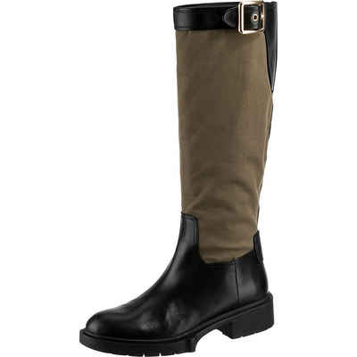 COACH »Leigh Leather-twill Boot Klassische Stiefel« Stiefel