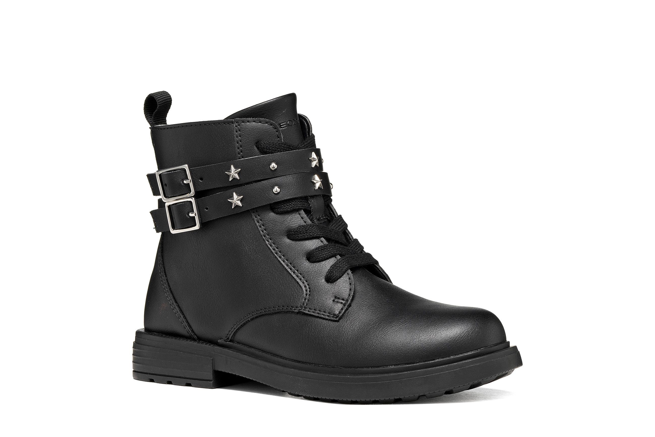 Geox J ECLAIR GIRL Bikerboots Herbst Boots mit Reißverschluss, Größenschablone zum Download