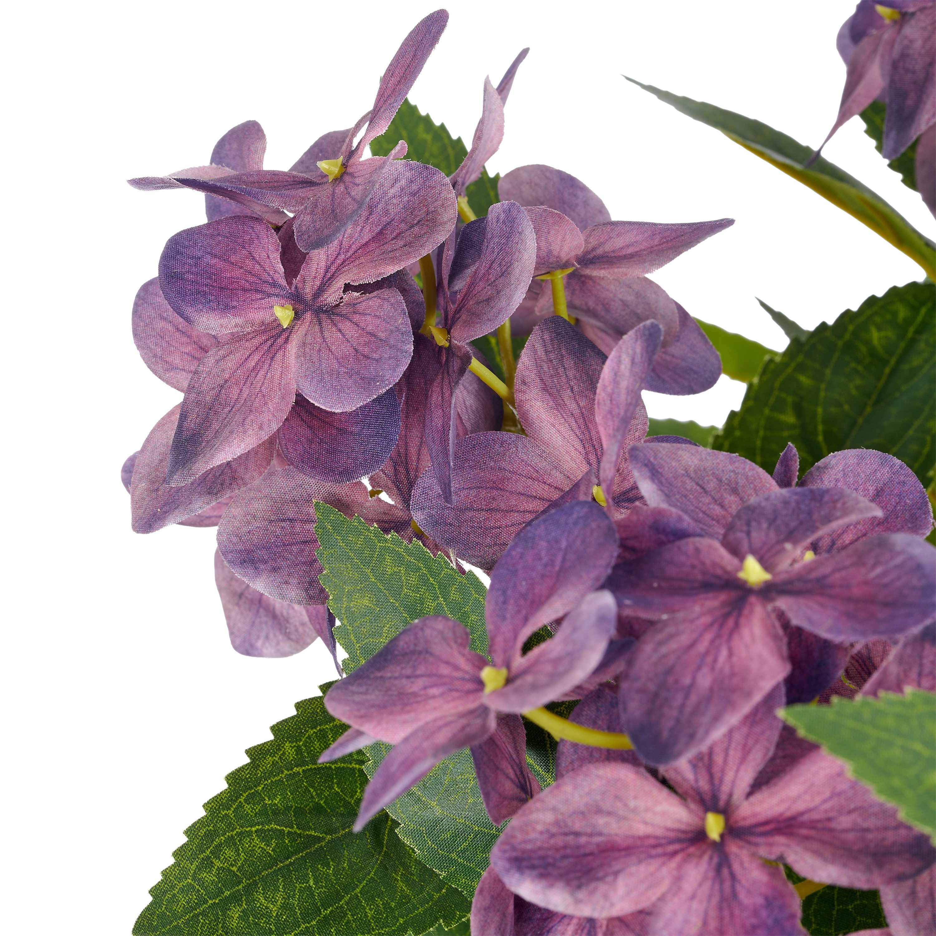 Kunstpflanze Hortensie paniculata, Creativ green, Höhe 60 cm, mit 8 Real-Touch-Blüten – Bild 2 von 2
