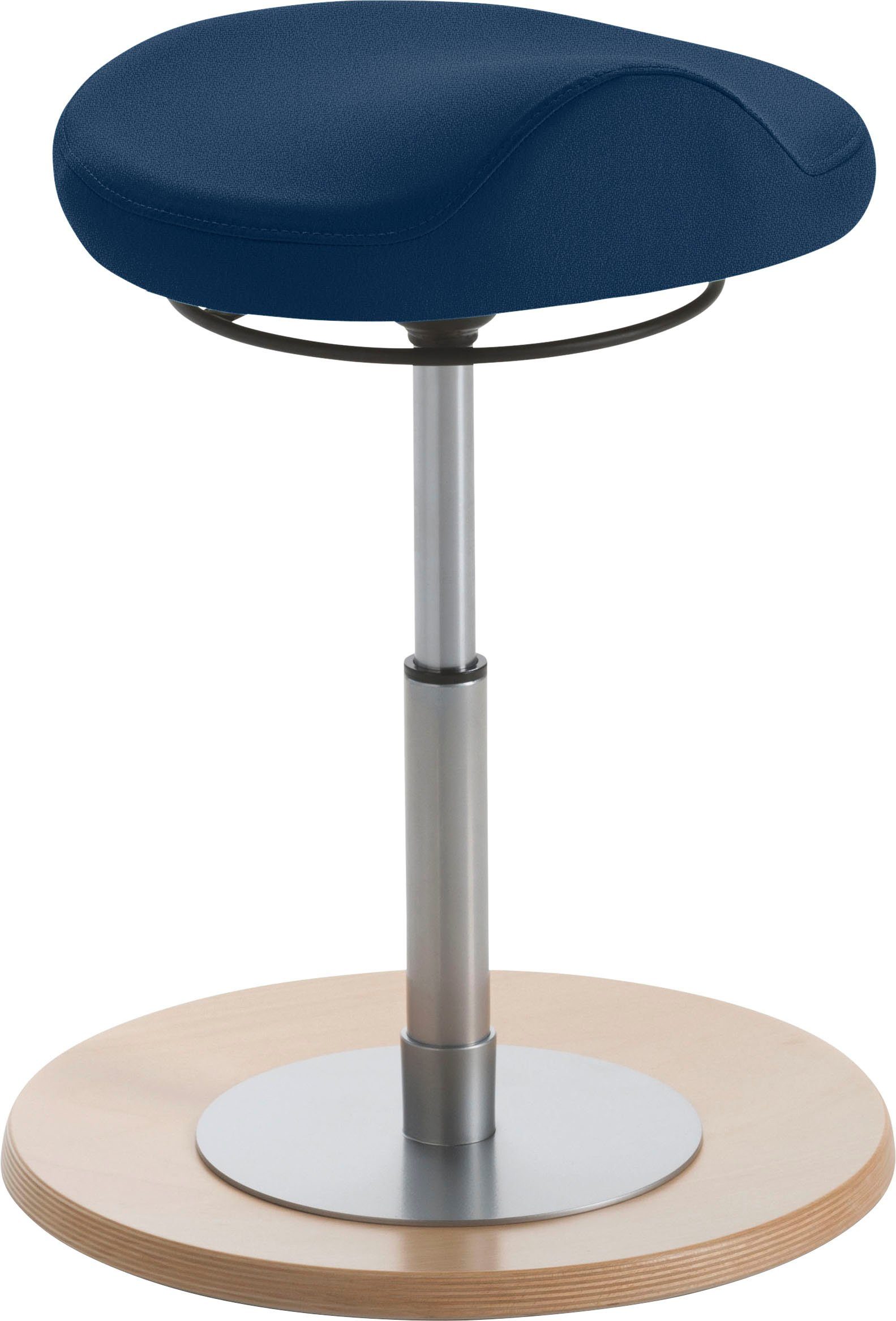 Sitzmöbel Sitzhocker mit Komfortsitz ergonomisch 1102 geformtem St), Dunkelblau | 1102 Mayer Kinderpendelhocker (1 Dunkelblau