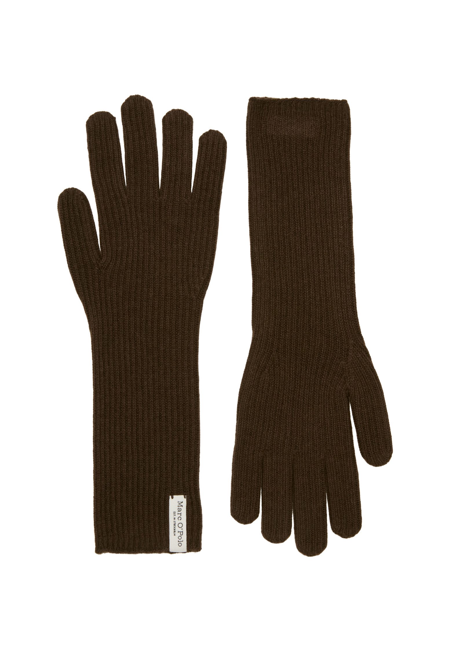 Marc O'Polo Strickhandschuhe aus weichem Schurwoll-Viskose-Mix