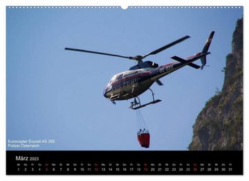 CALVENDO Wandkalender Hubschrauber im Einsatz (Premium, hochwertiger DIN A2 Wandkalender 2023, Kunstdruck in Hochglanz)