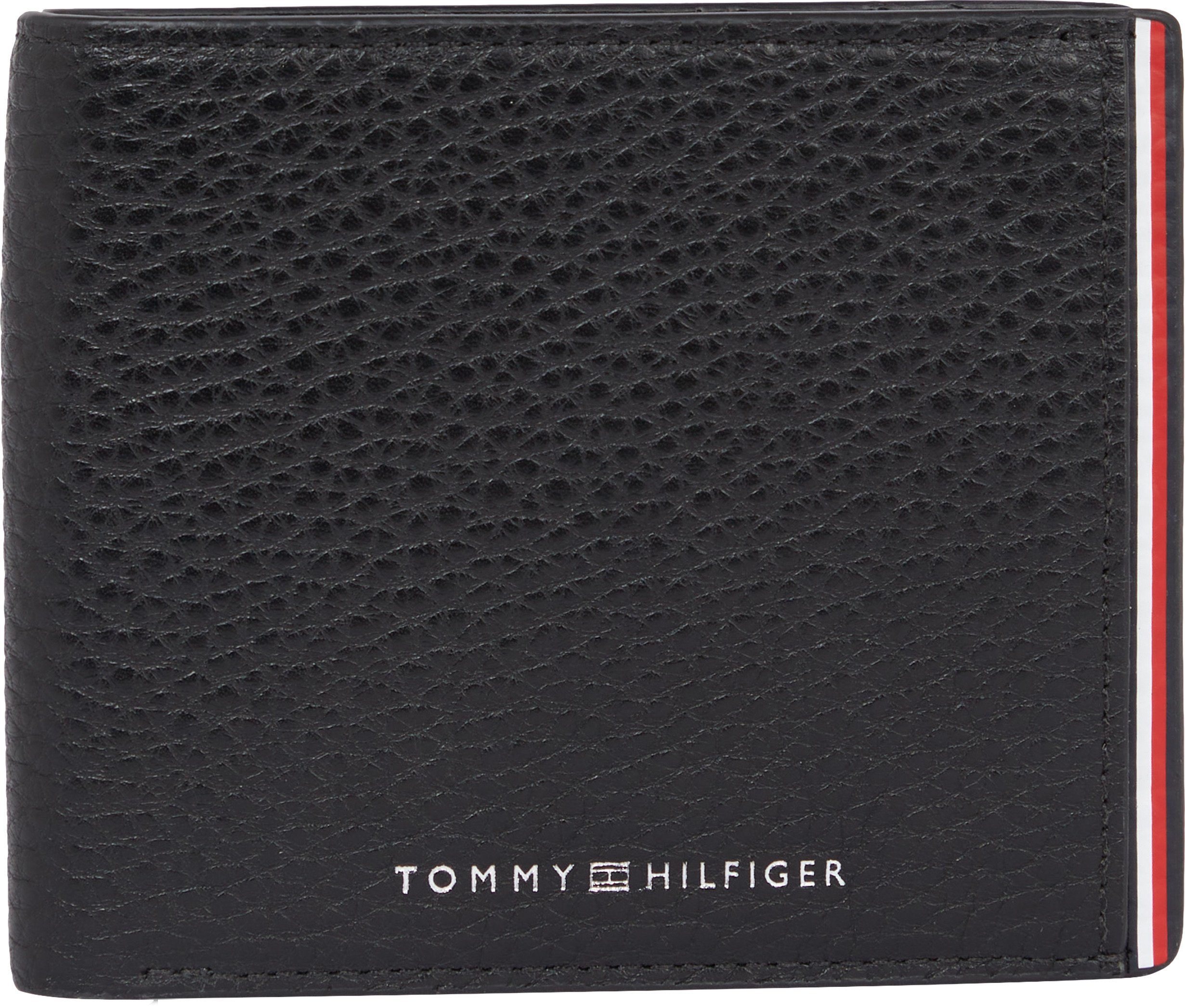 Tommy Hilfiger Geldbörse TH vorne FLAP WALLET, COIN & CORPORATE mit TH-Schriftzug