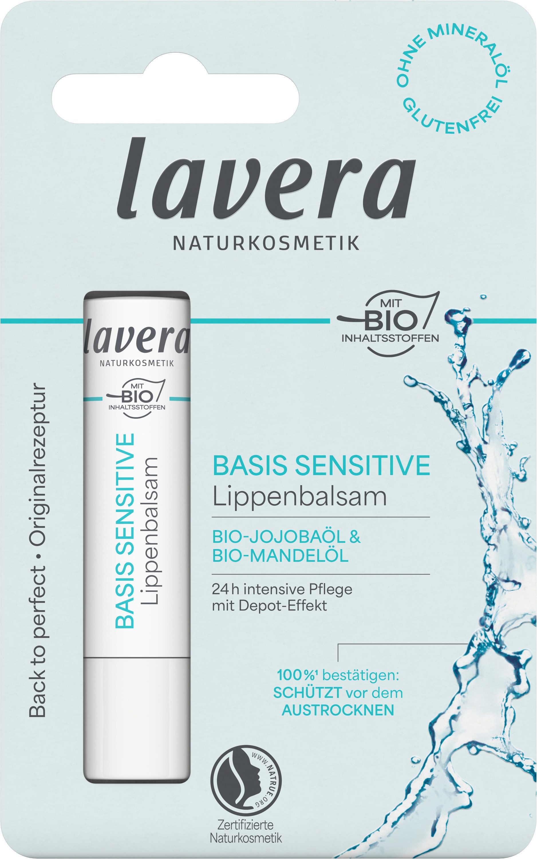 lavera Lippenbalsam basis sensitive Lippenbalsam