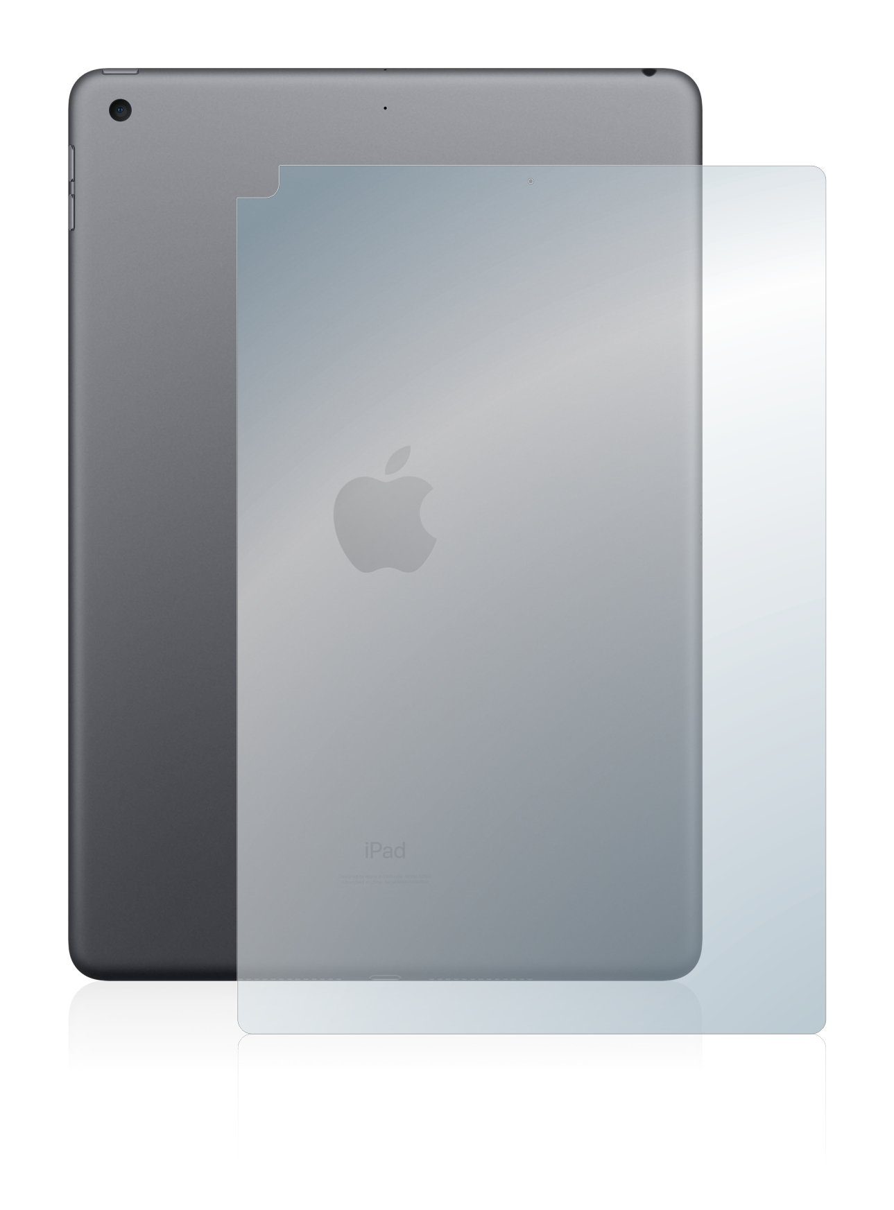 upscreen »Schutzfolie« für Apple iPad 10.2″ WiFi 2021 (Rückseite, 9 Gen),  Displayschutzfolie, Folie matt entspiegelt Anti-Reflex