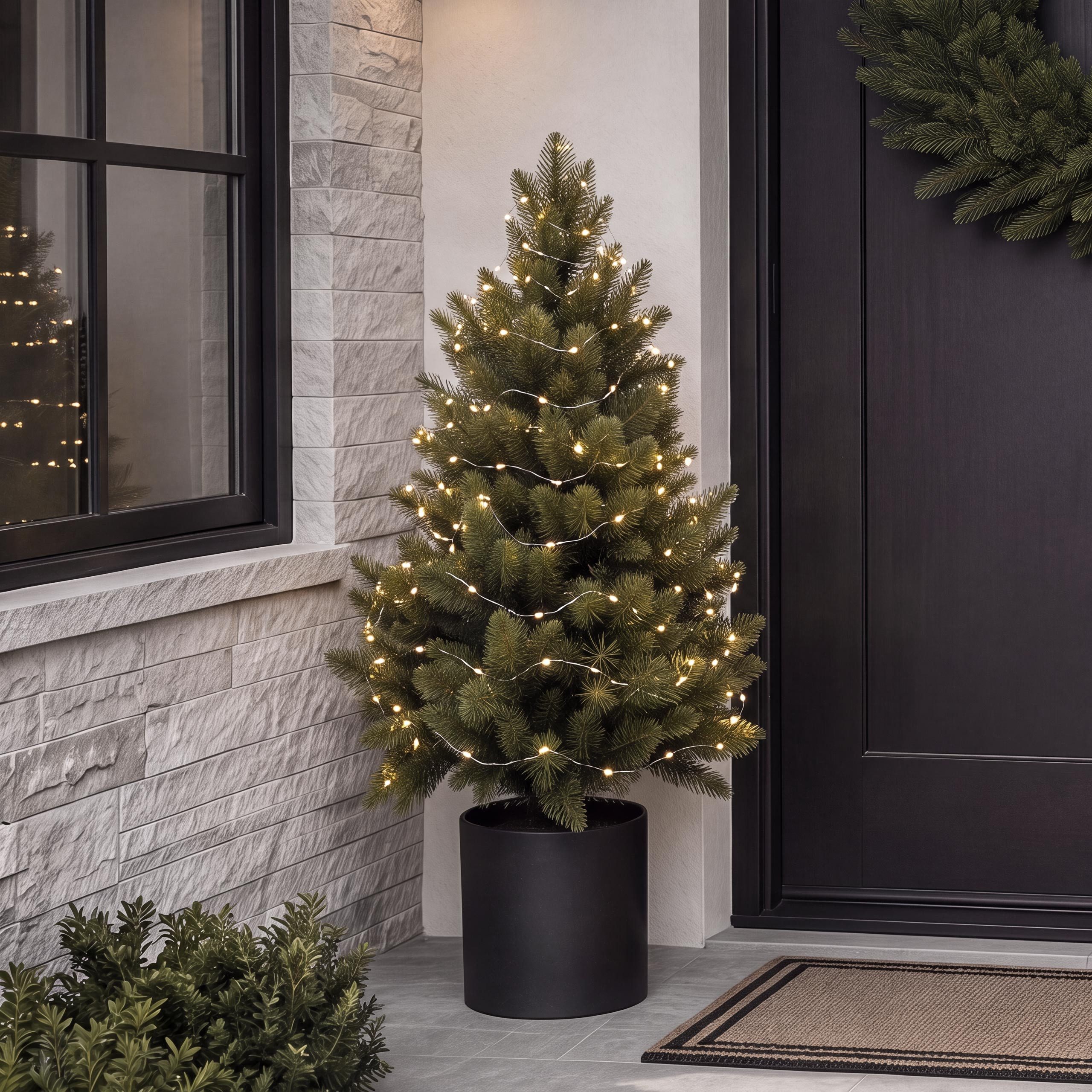 Kunstbaum MCW-R29-WB-55 Fichte, MCW, Höhe 55 cm, Kein Gießen erforderlich