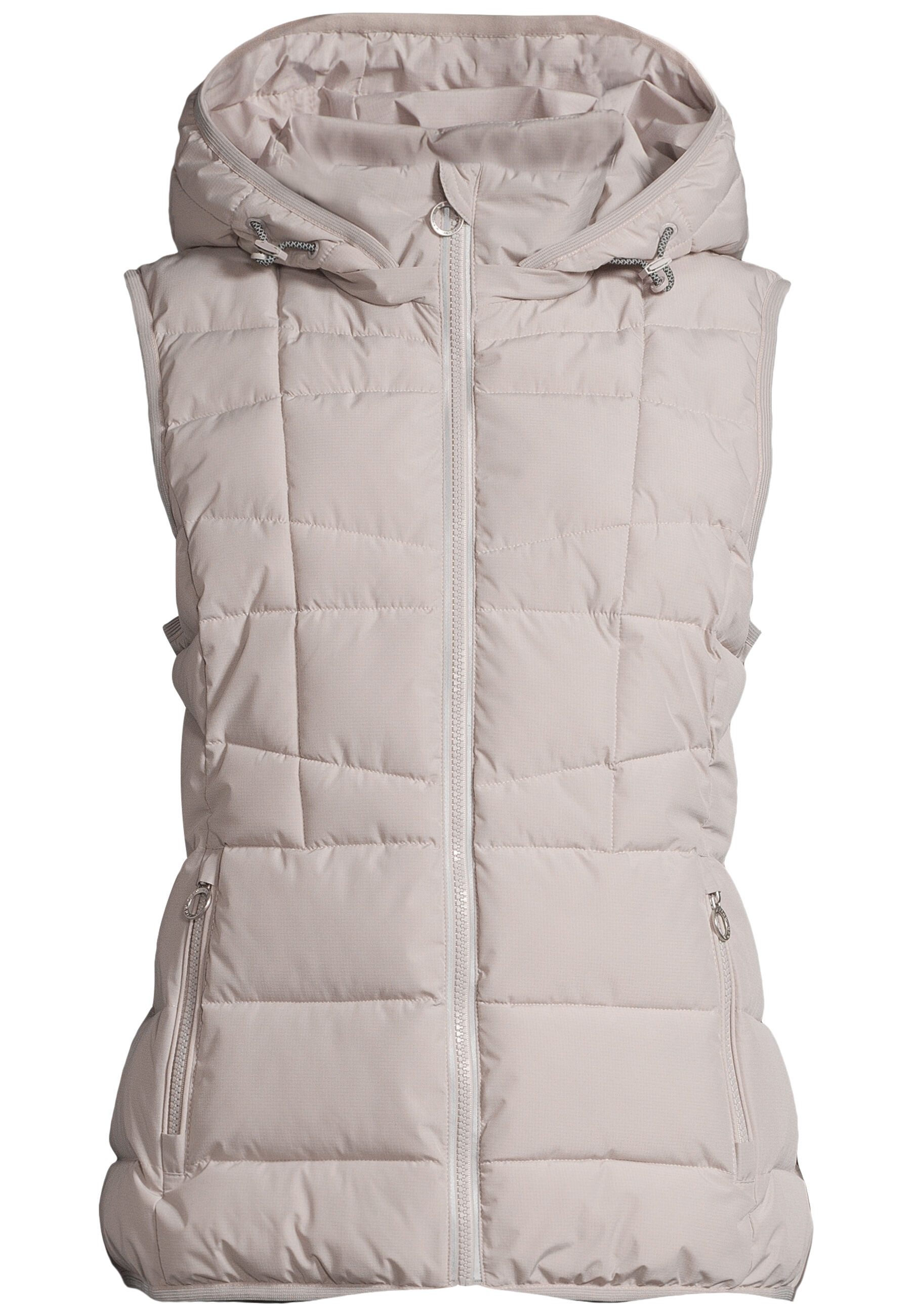 New View Steppweste Nina mit weitenregulierbarer Kapuze günstig online kaufen