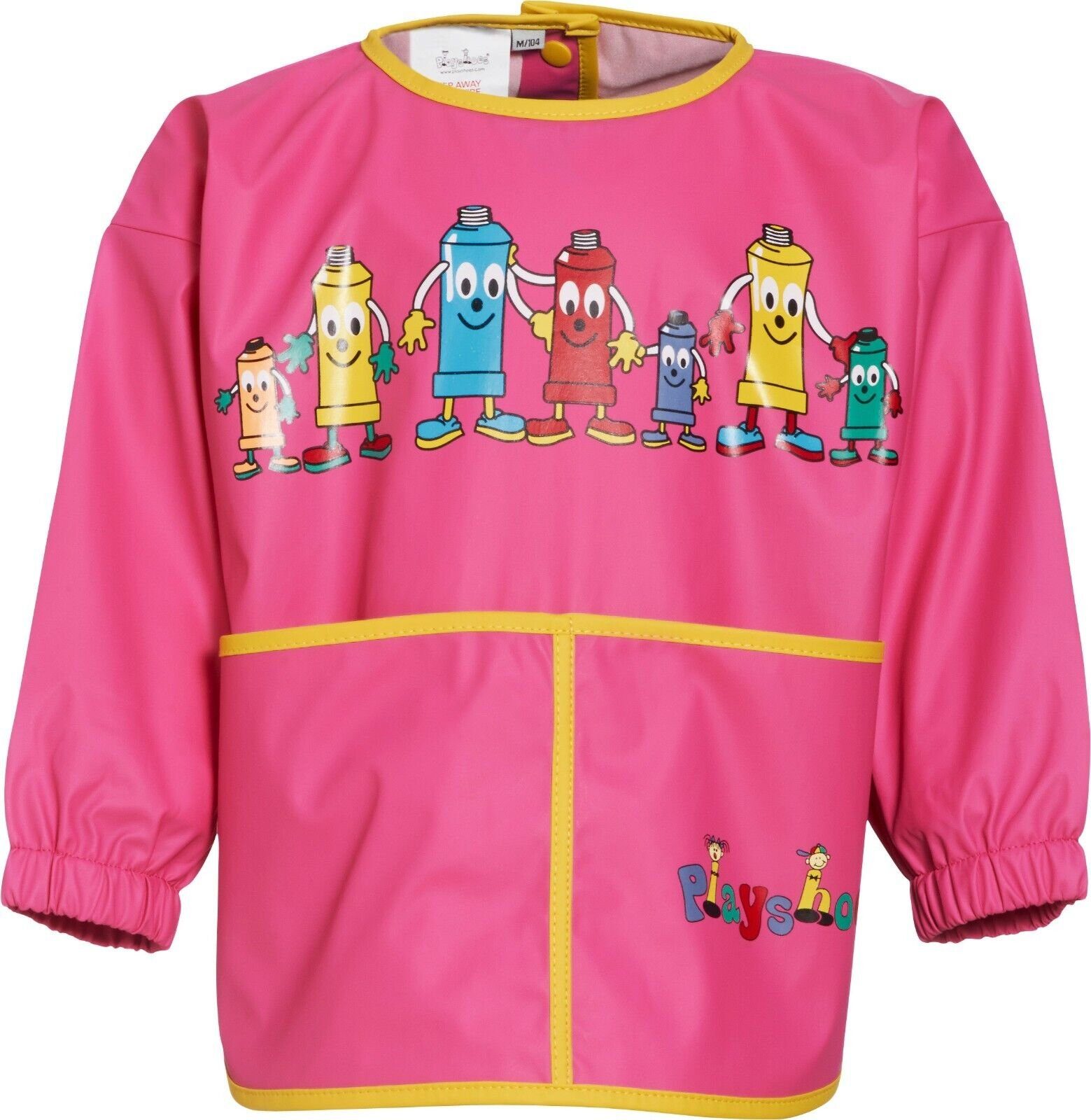 Playshoes Malschürze & Bastelschürze Bunte Malstifte, für Kinder, abwaschbar