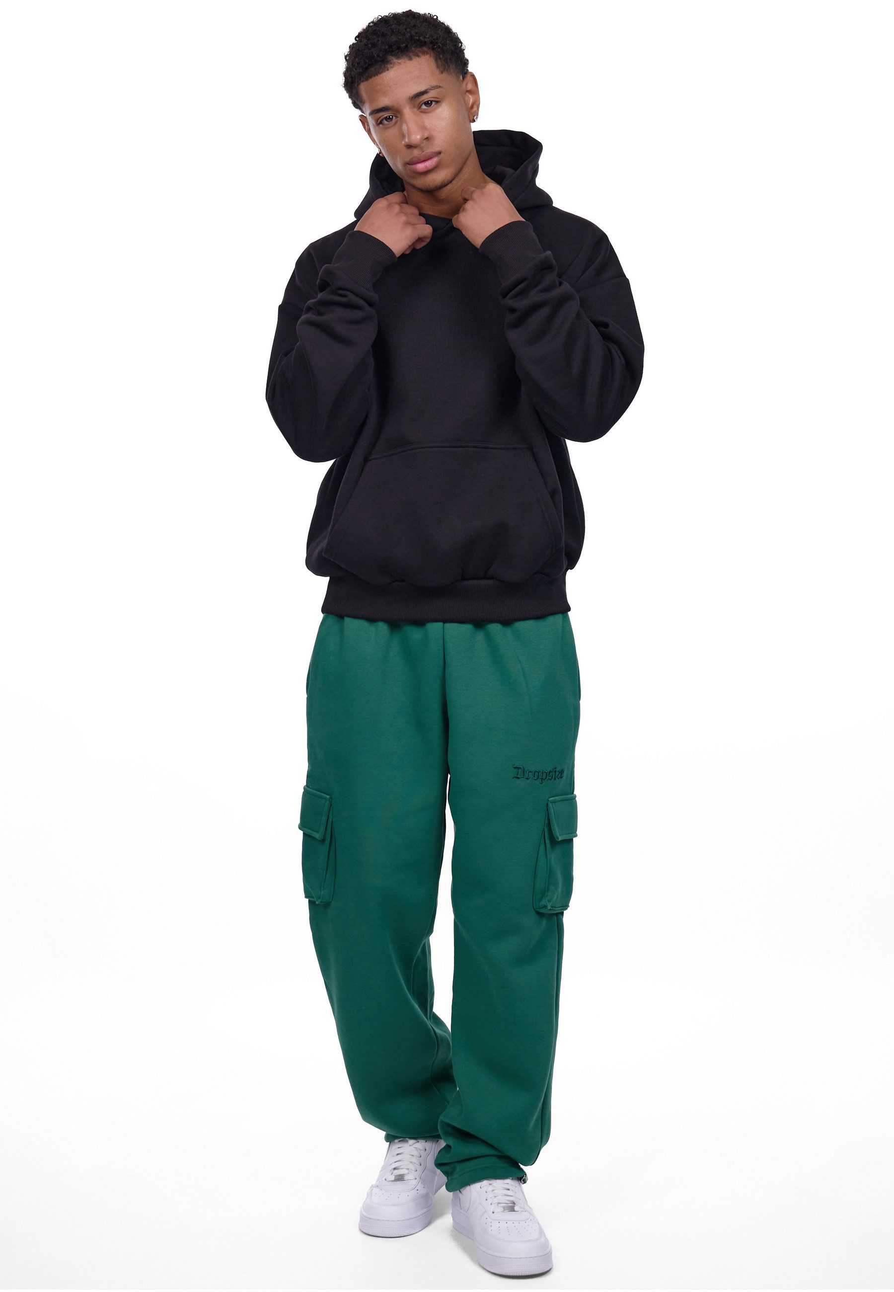 Dropsize Jogginghose Dropsize STRAIGHT LEG CARGO SWEAT PANTS (1-tlg)