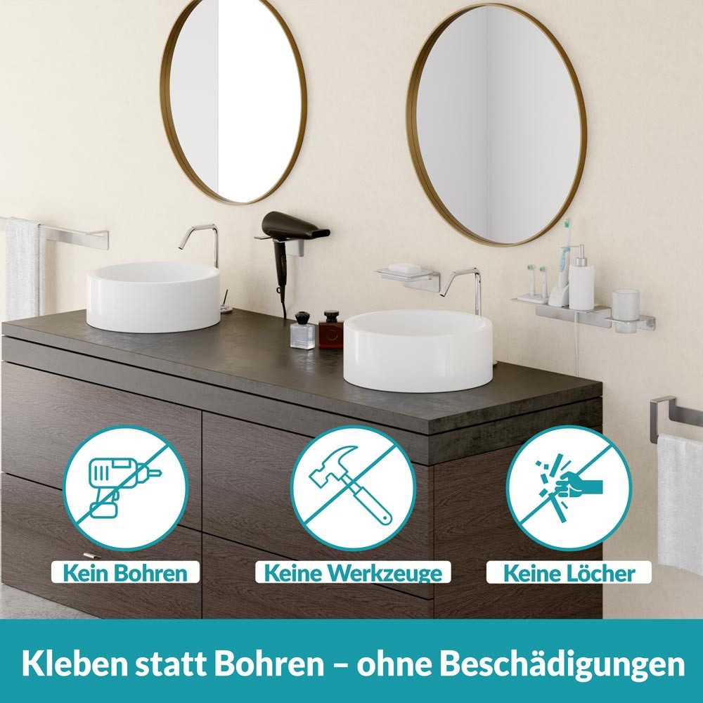 WEISSENSTEIN Handtuchring Handtuchhalter ohne Bohren günstig online kaufen