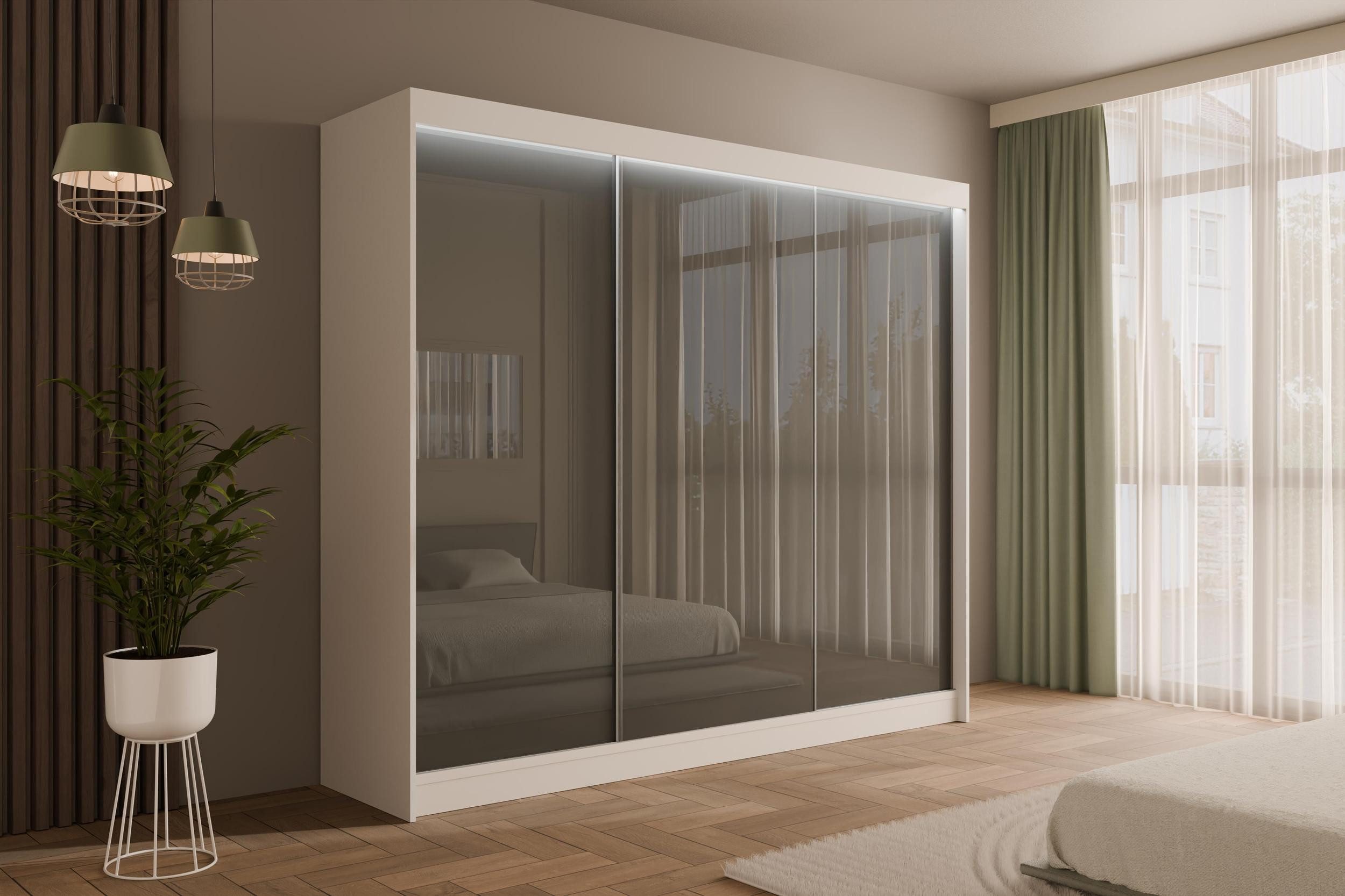 ALTDECOR Schiebetürenschrank PEKA (Kleiderschrank Garderobenschrank mit günstig online kaufen