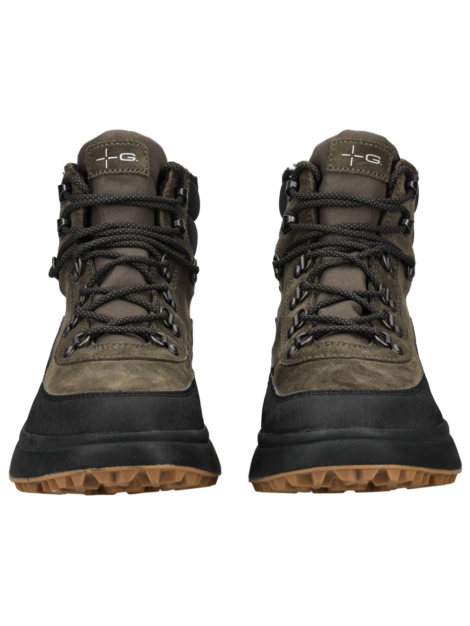 Geox Geox Stiefelette Leder/Textil Schnürstiefelette