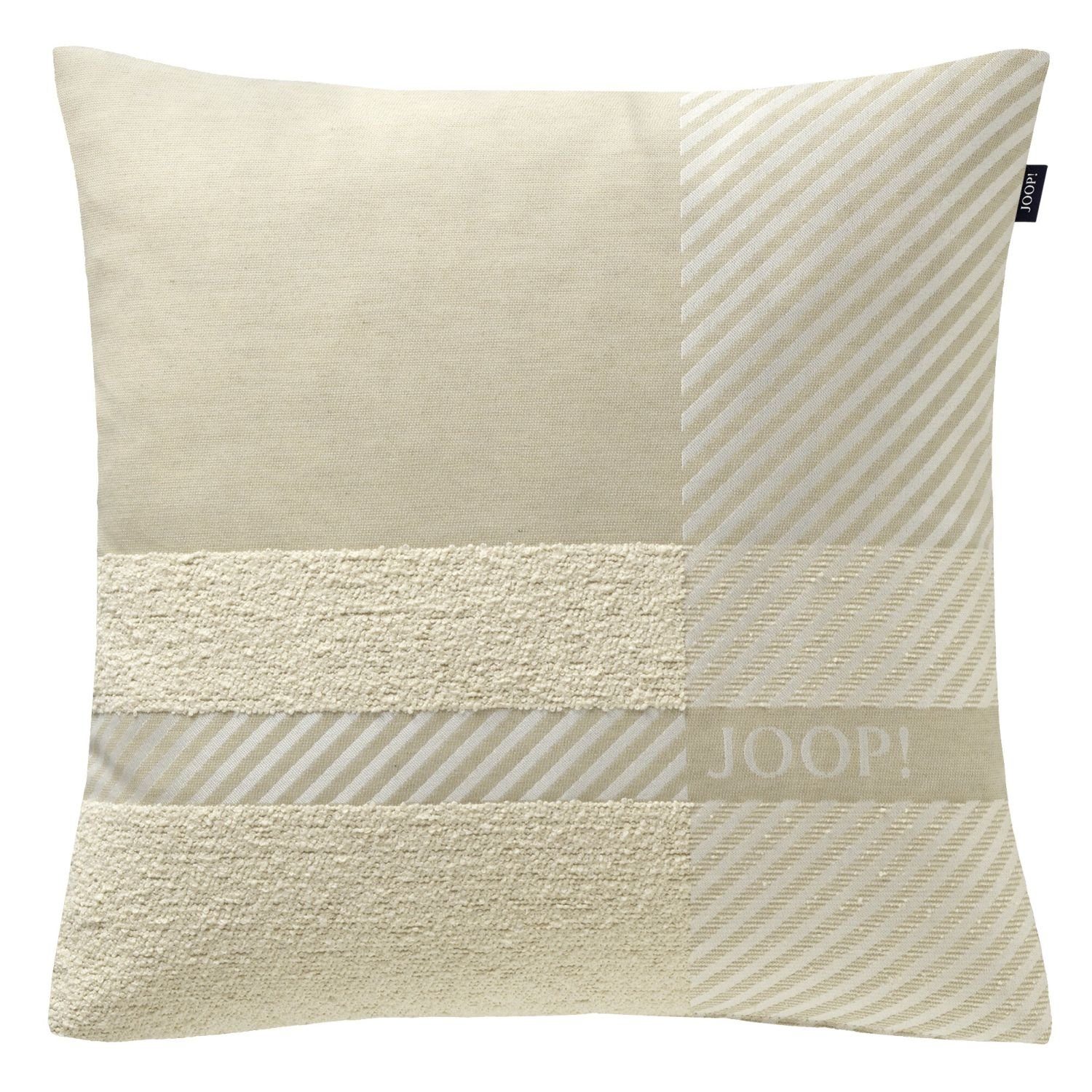 JOOP! Dekokissen JOOP! Zierkissenhülle Modern natur günstig online kaufen