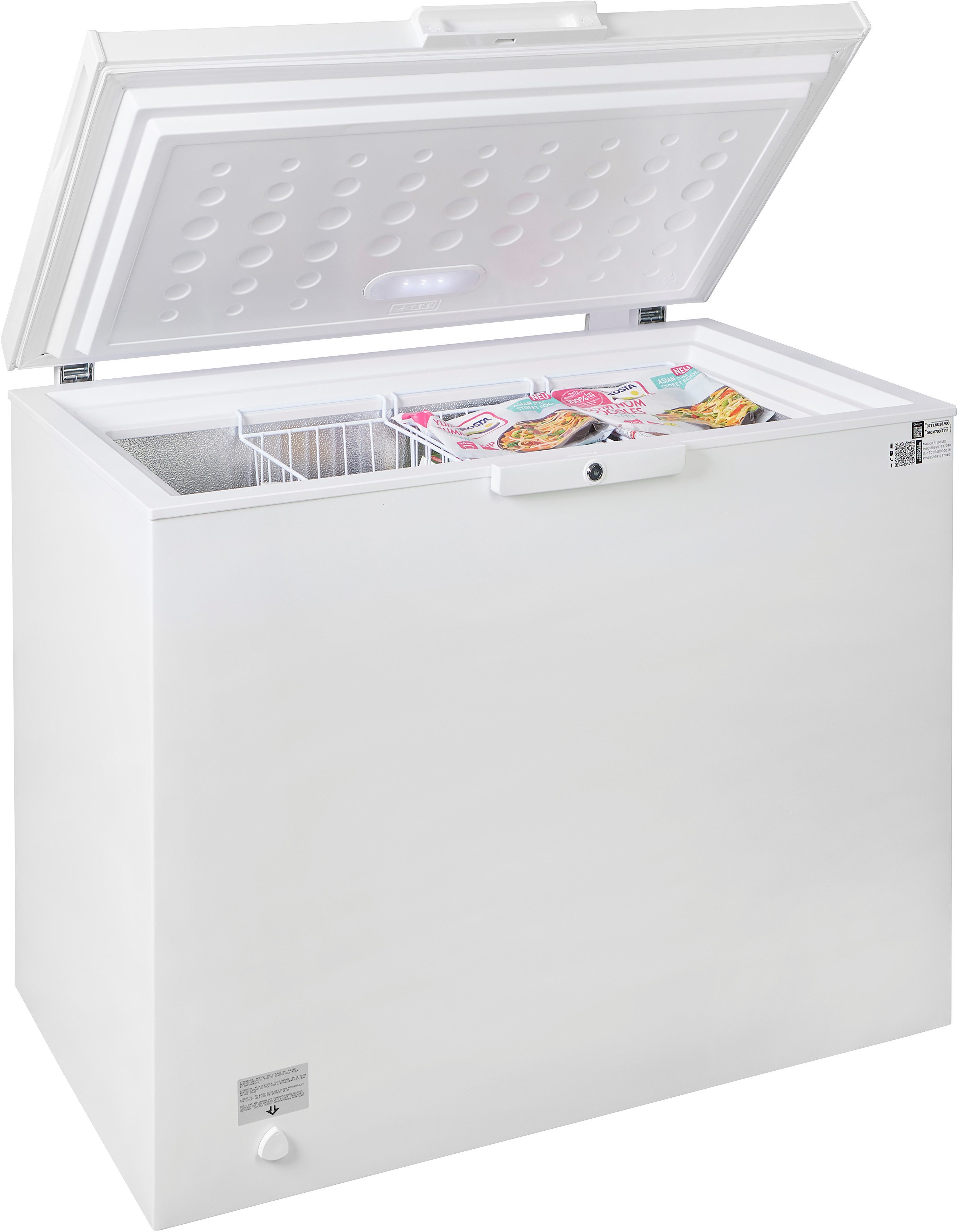 BAUKNECHT Gefriertruhe GTE 198MC, 103 cm breit, 198 l, Mit Multi Zone mit nur einem Tastendruck vom Gefrier- zum Kühlgerät