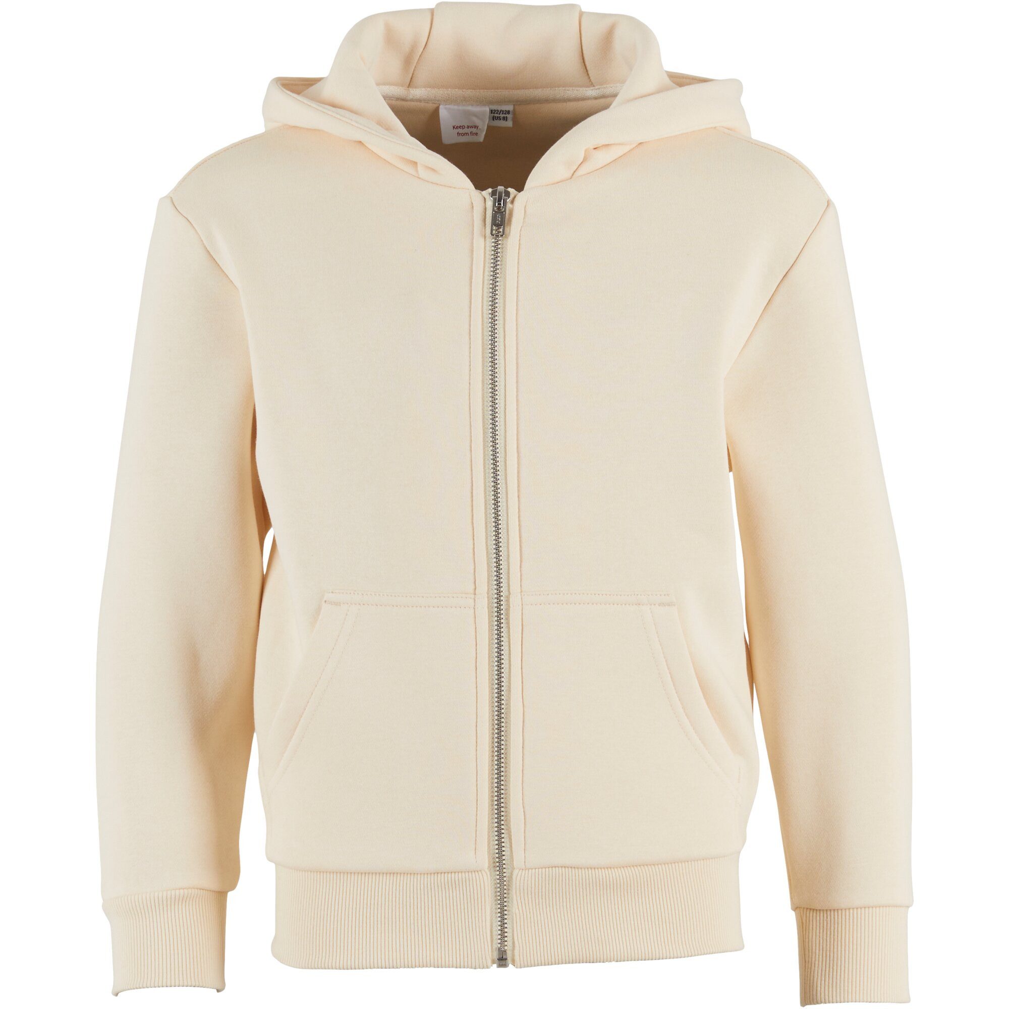 Build Your Brand Kapuzensweatjacke Build Your Brand Kids Fluffy Zip Hoody (Kapuzensweatjacke, Kapuzensweatjacke, Zip Hoody)