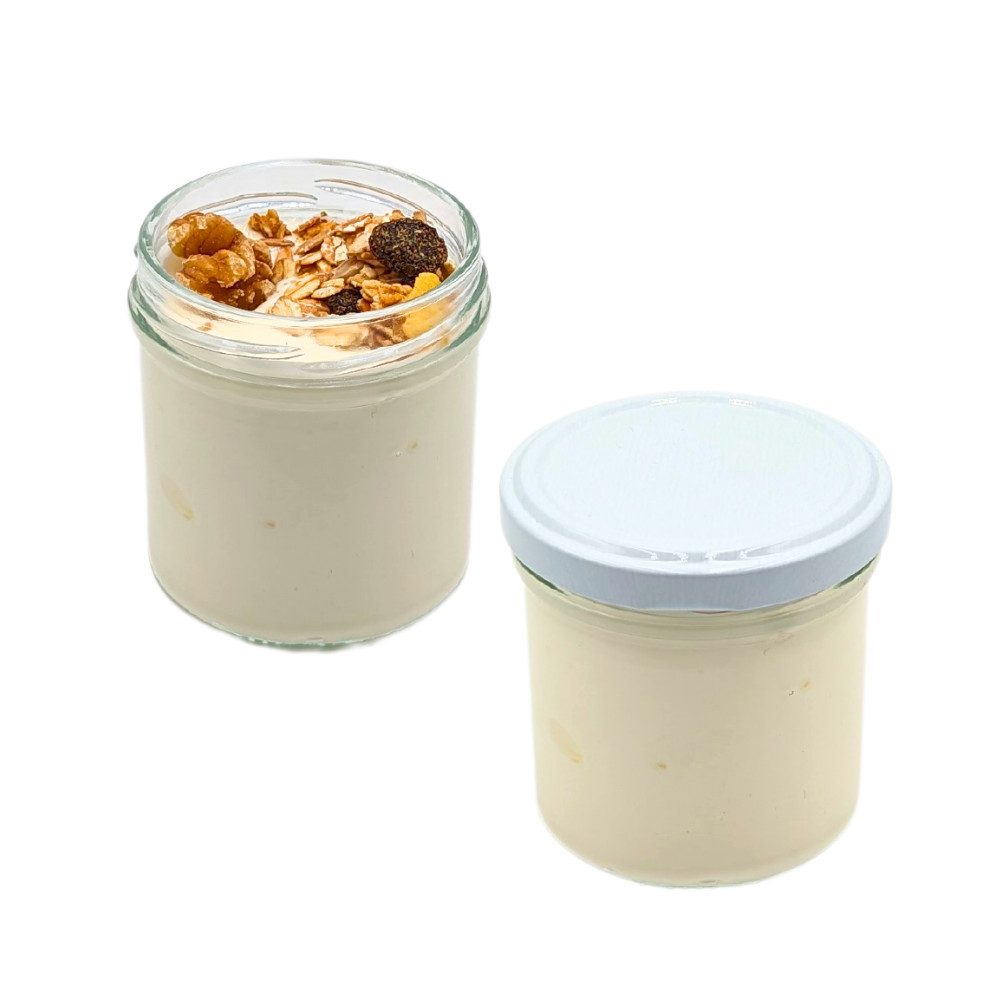 mikken Joghurtgläser 8er Set Dessertgläser 167 ml Joghurtgläser mit Schraubdeckel, (8er Set) – Bild 3 von 5