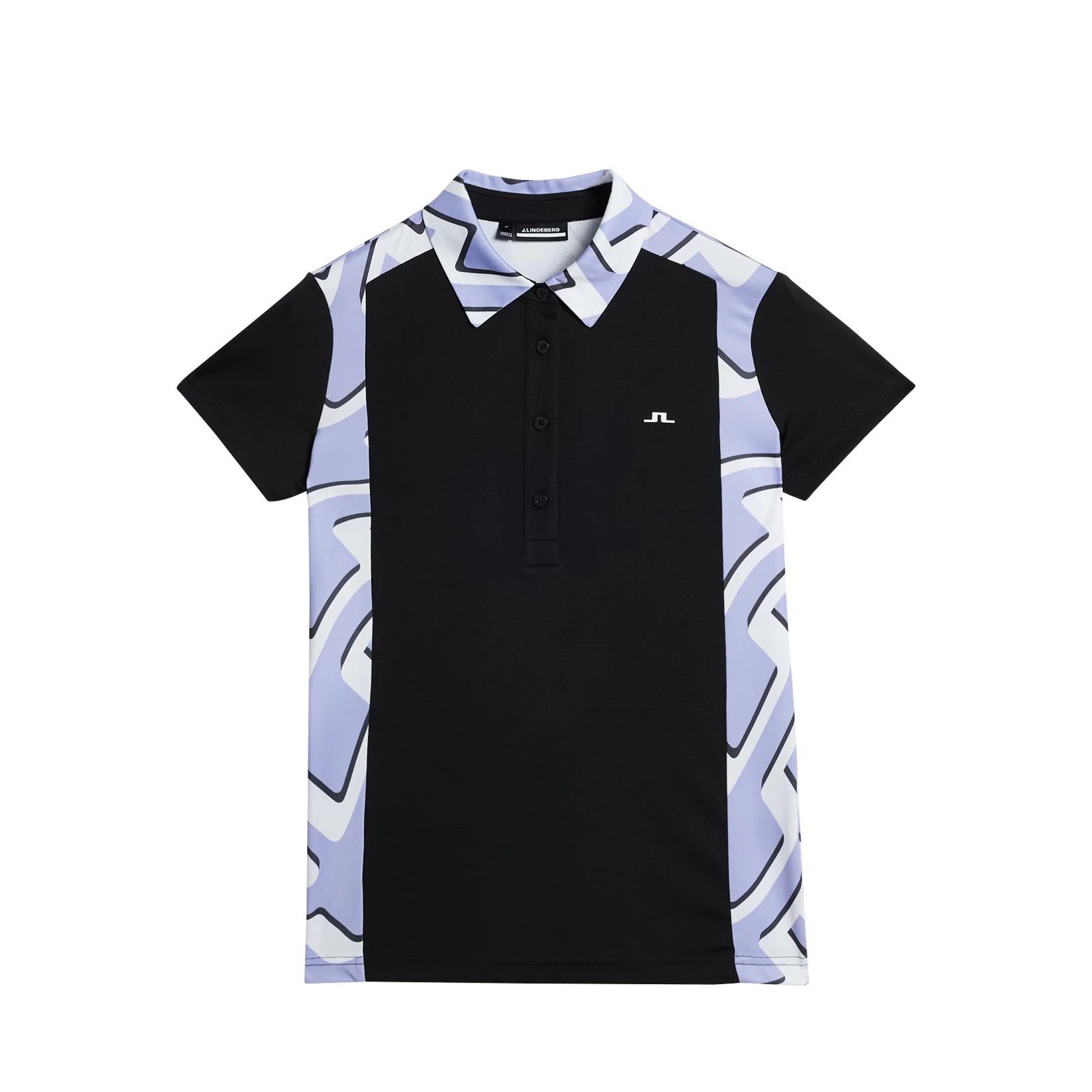J.LINDEBERG Poloshirt J.Lindeberg Golf Polo Kristine Lavendel Logoprint