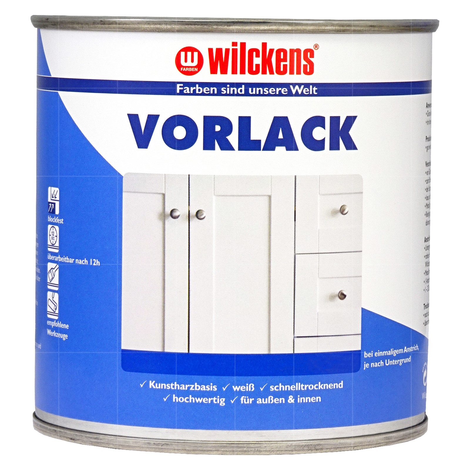 Wilckens Farben Weißlack Vorlack - 0.75 Ltr