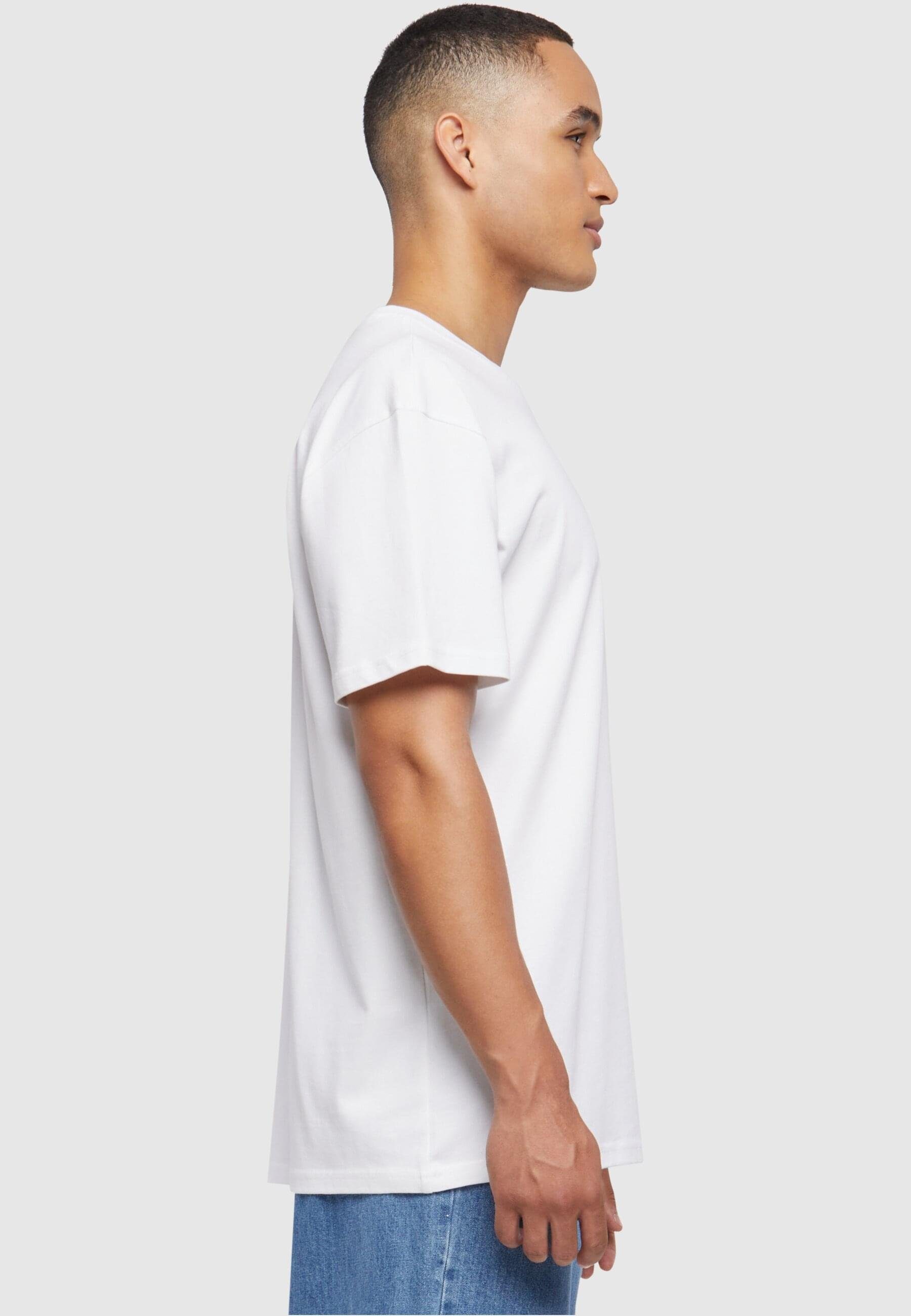 Herren Love (1-tlg) Merchcode Heavy T-Shirt Tee Oversized white