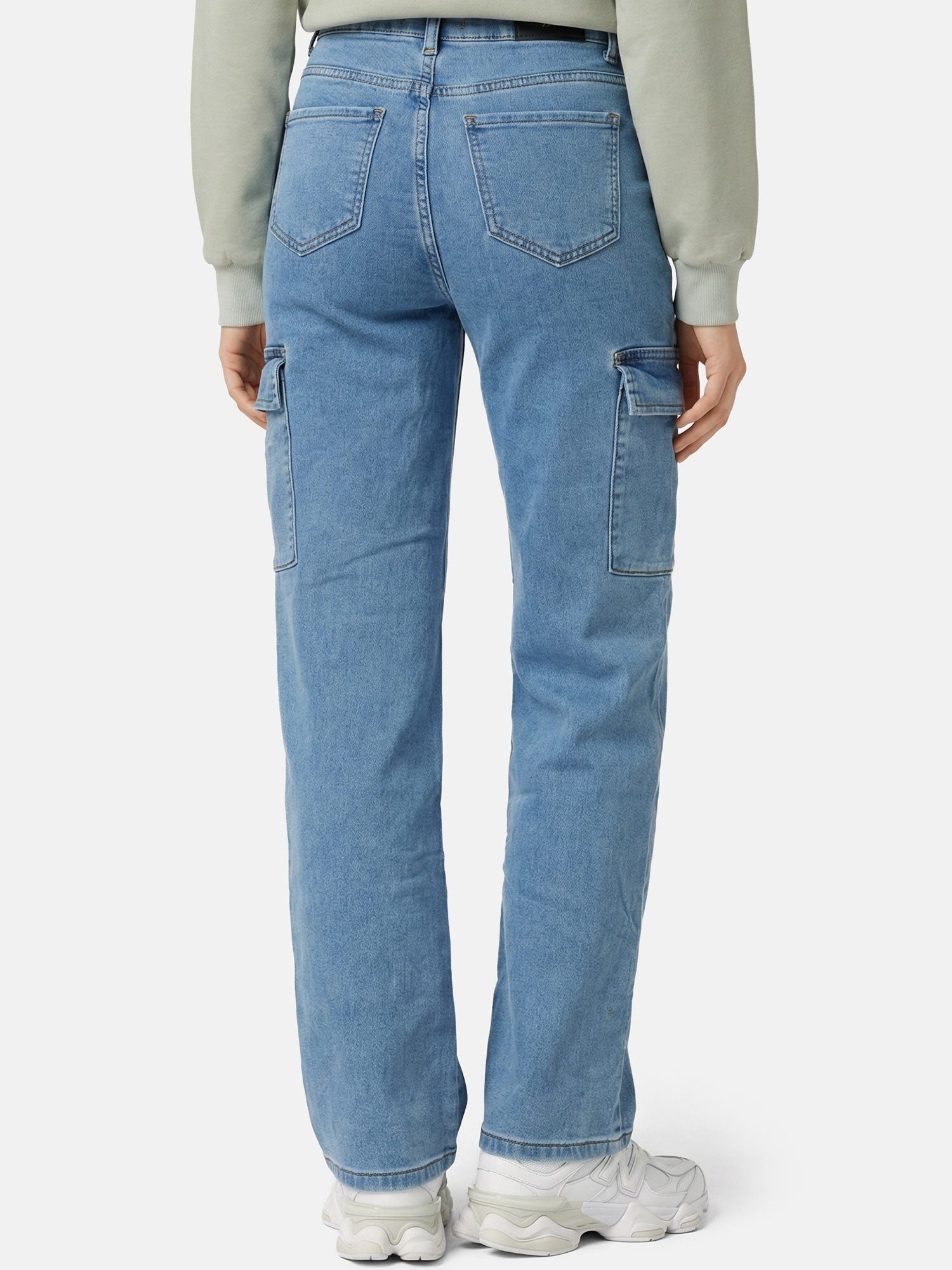 Tazzio Straight-Jeans F143 Cargo Jeans, High Waist, Regular Fit