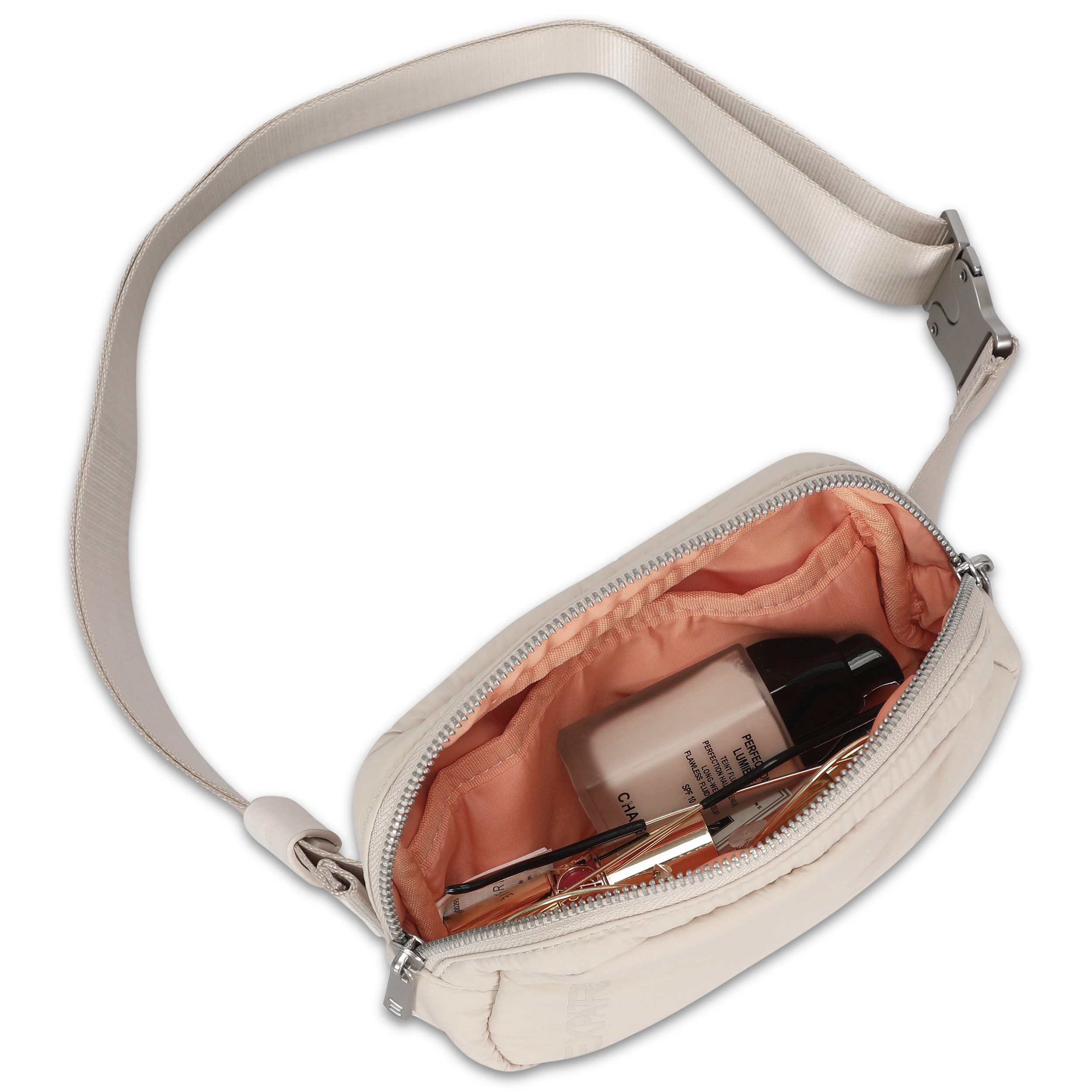 Expatrié Gürteltasche Milly Bauchtasche im Puffy Design (1-tlg), Kleine Gürteltasche aus Nylon mit Metallschnalle, Wasserabweisend
